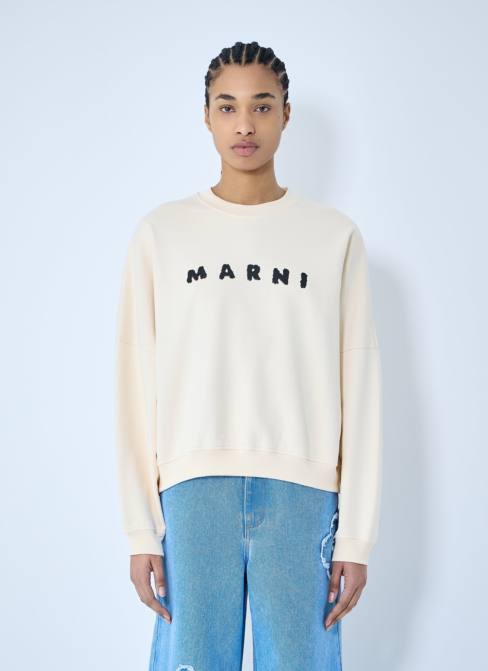 Marni Women Logo Print Sweatshirt MARNI