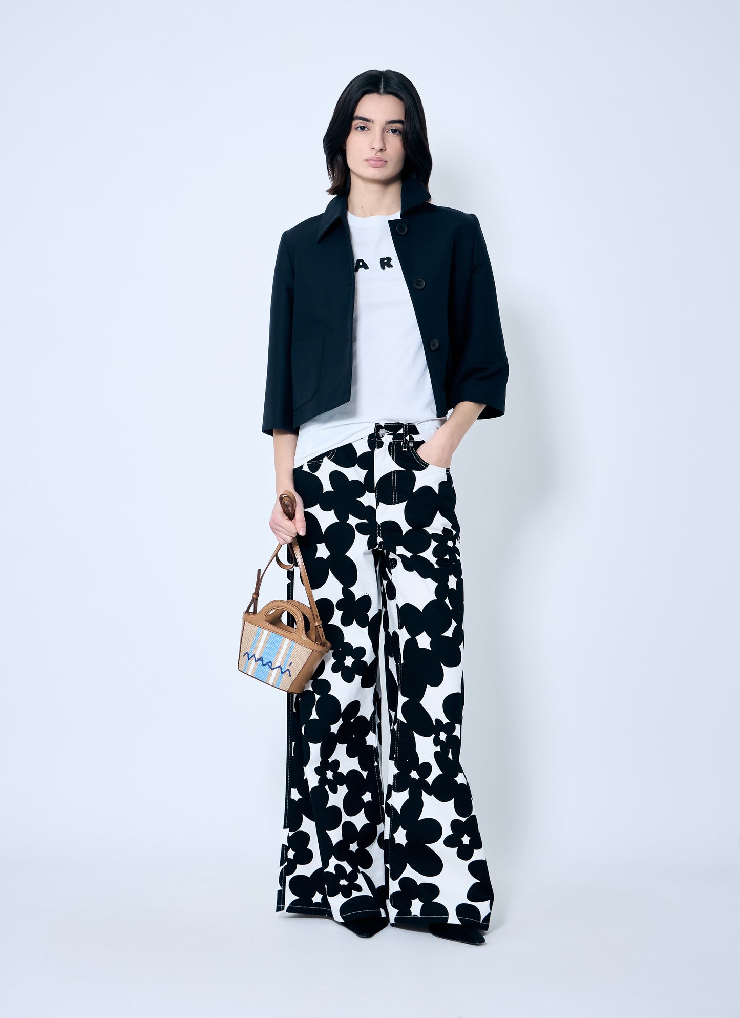 Marni Women Logo Motif T-Shirt MARNI