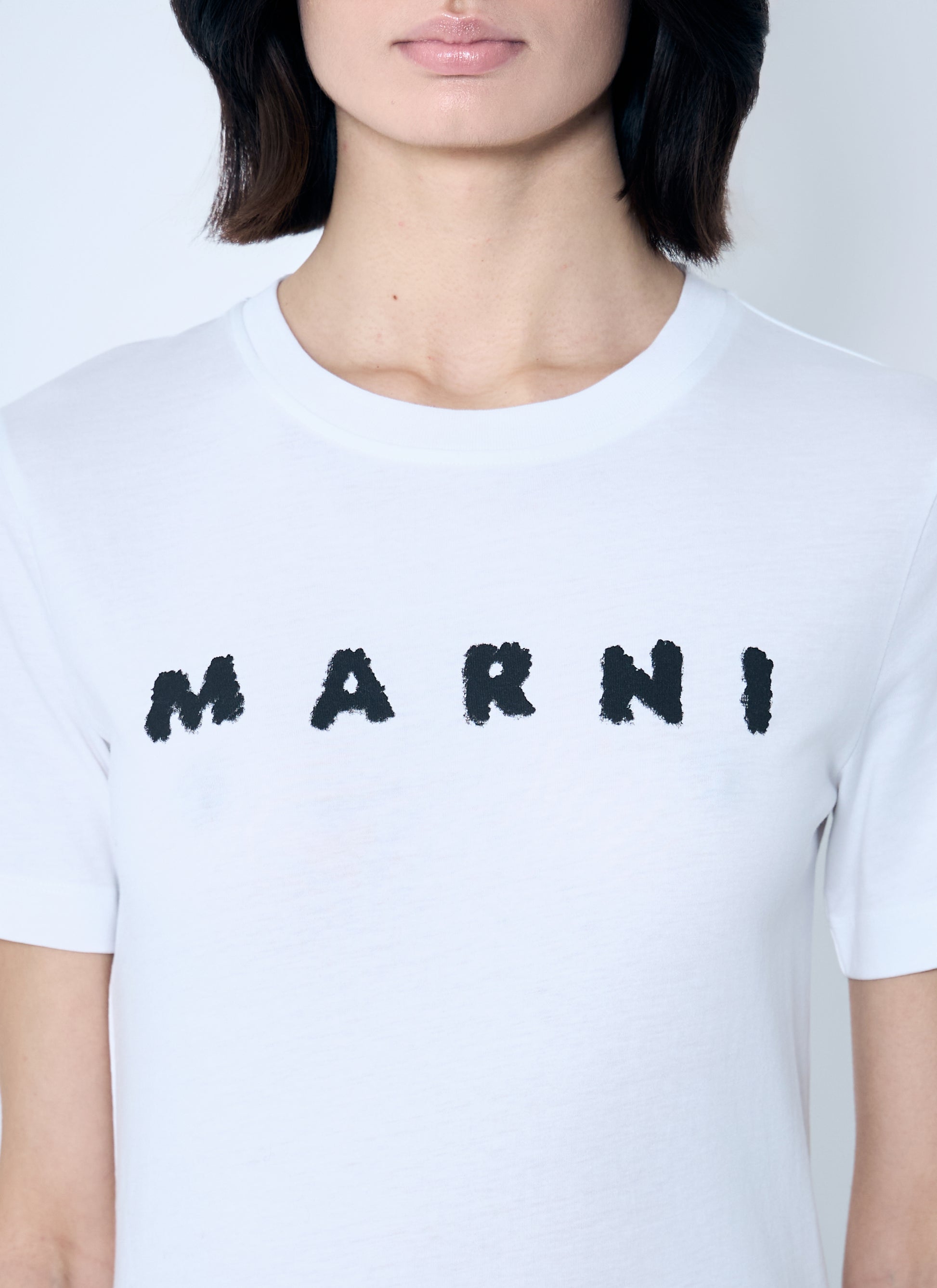 Marni Women Logo Motif T-Shirt MARNI