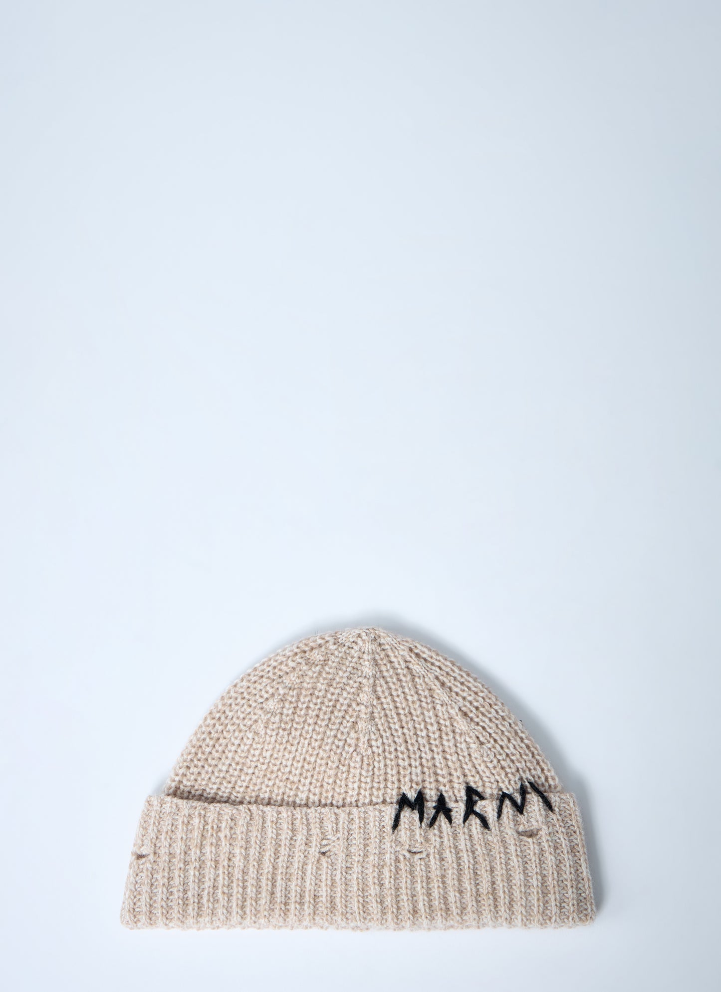 Marni Women Logo Motif Beanie Hat MARNI