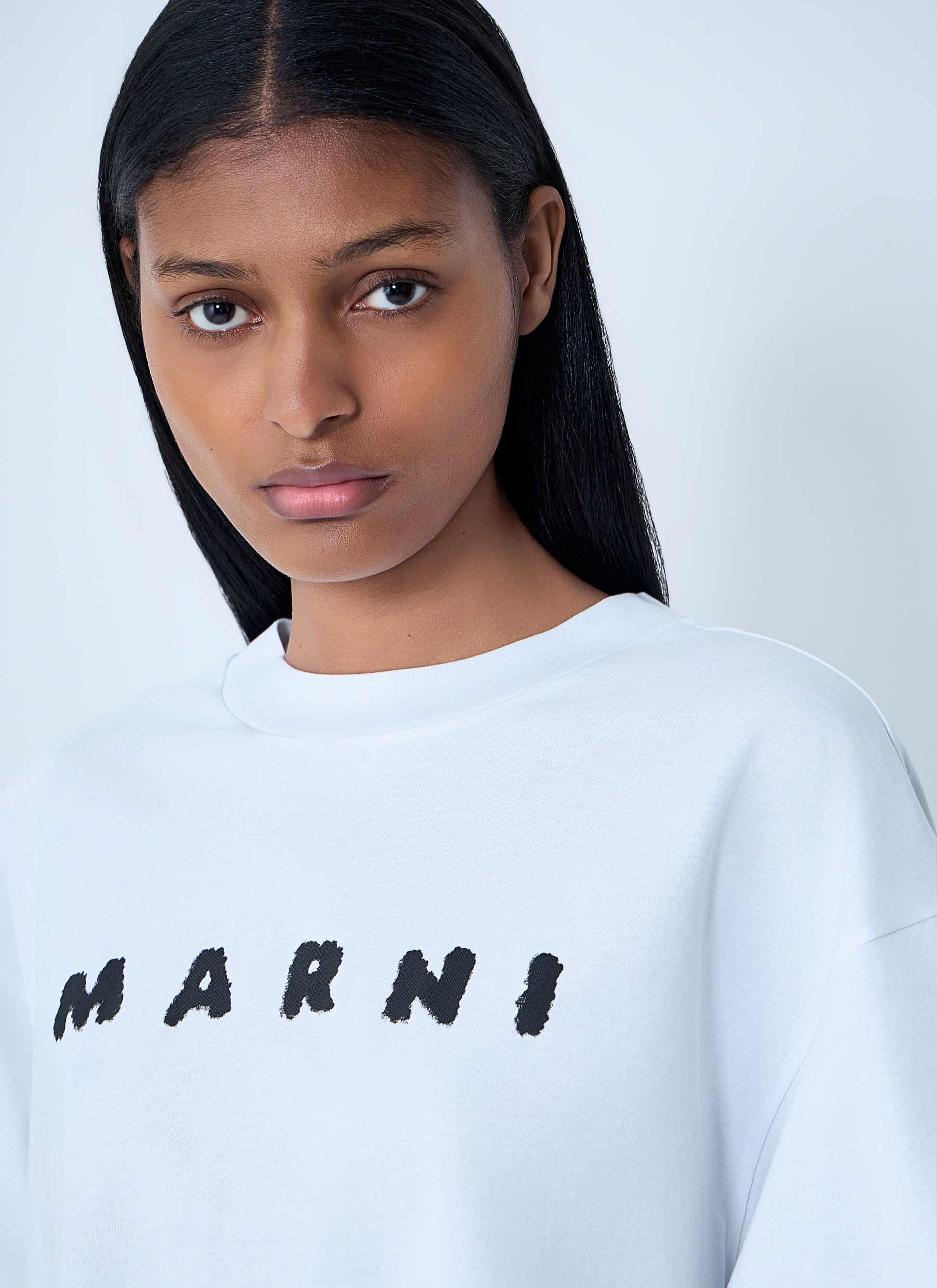 Marni Women Logo Motif T-Shirt MARNI