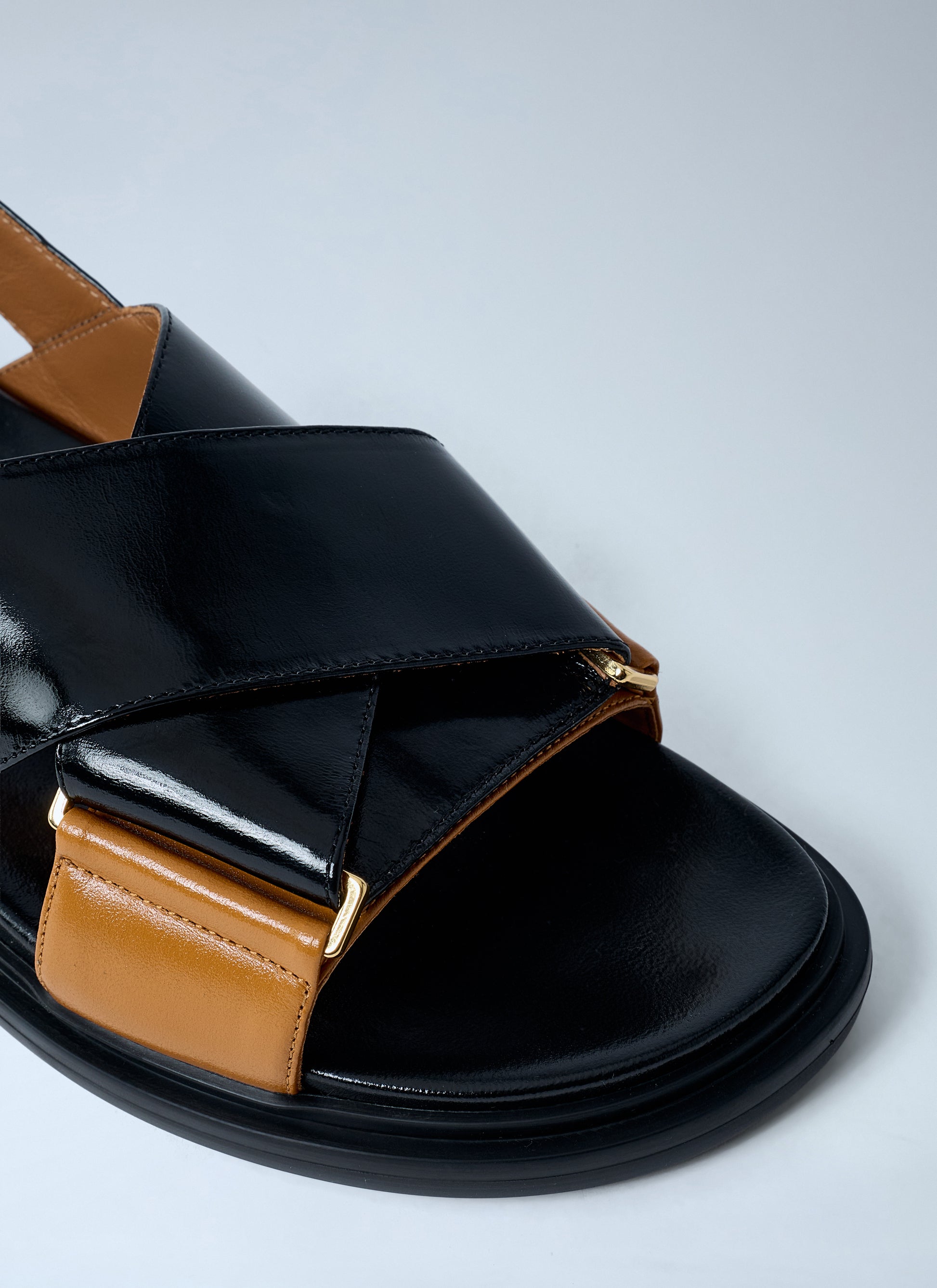 Marni Women Fussbett Leather Sandals MARNI