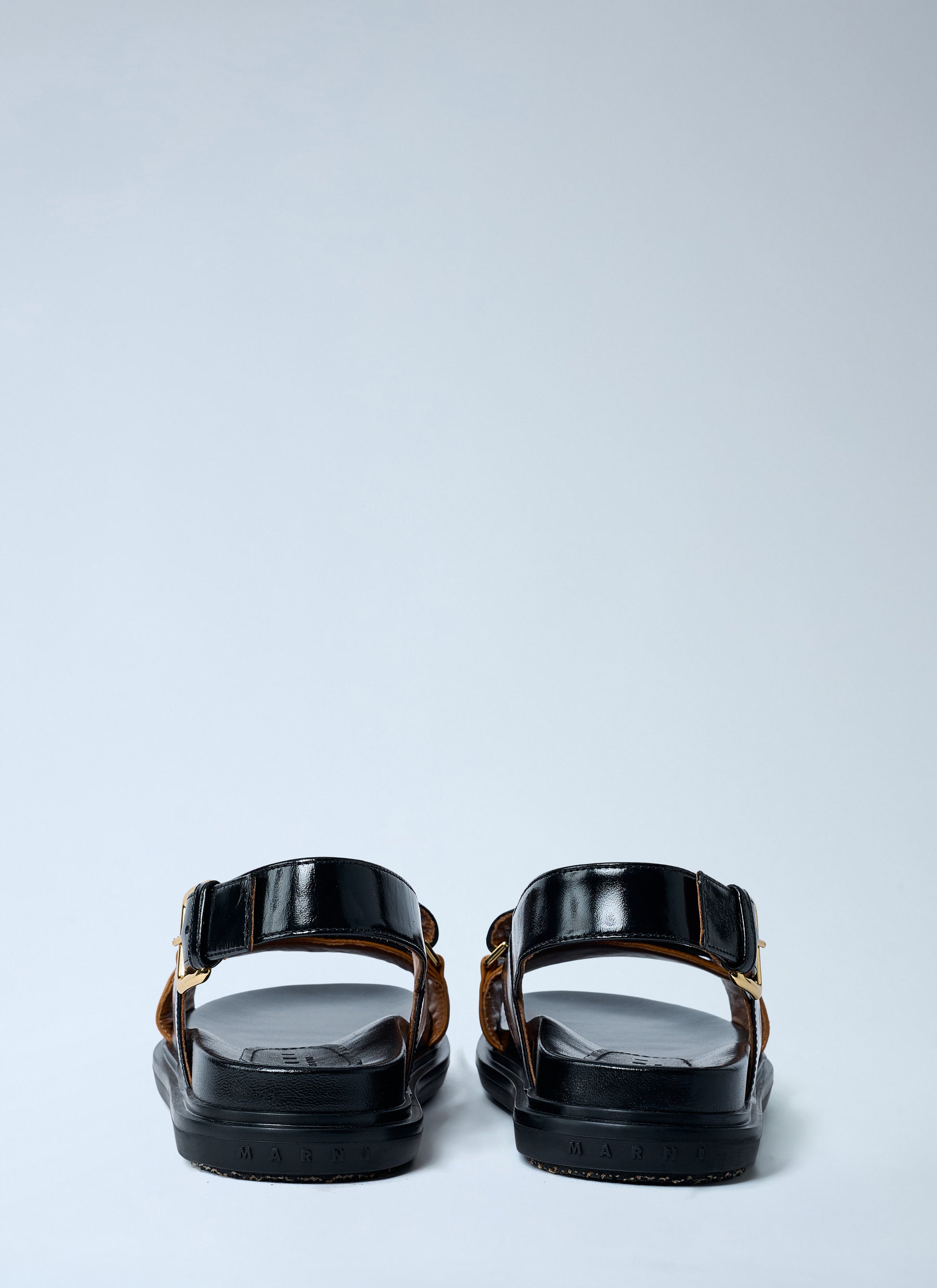Marni Women Fussbett Leather Sandals MARNI