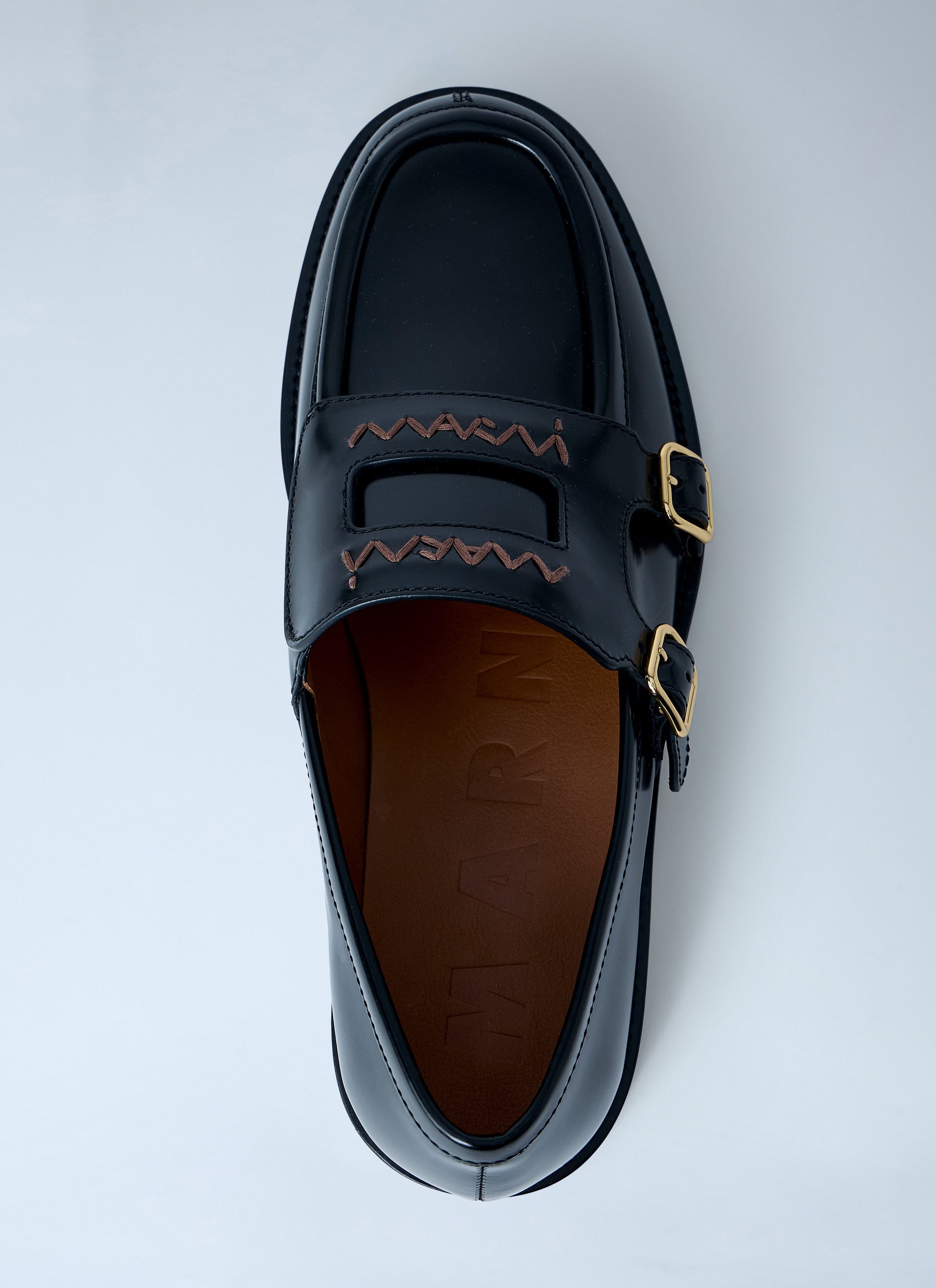 Marni Women Double Monk Strap Loafers MARNI
