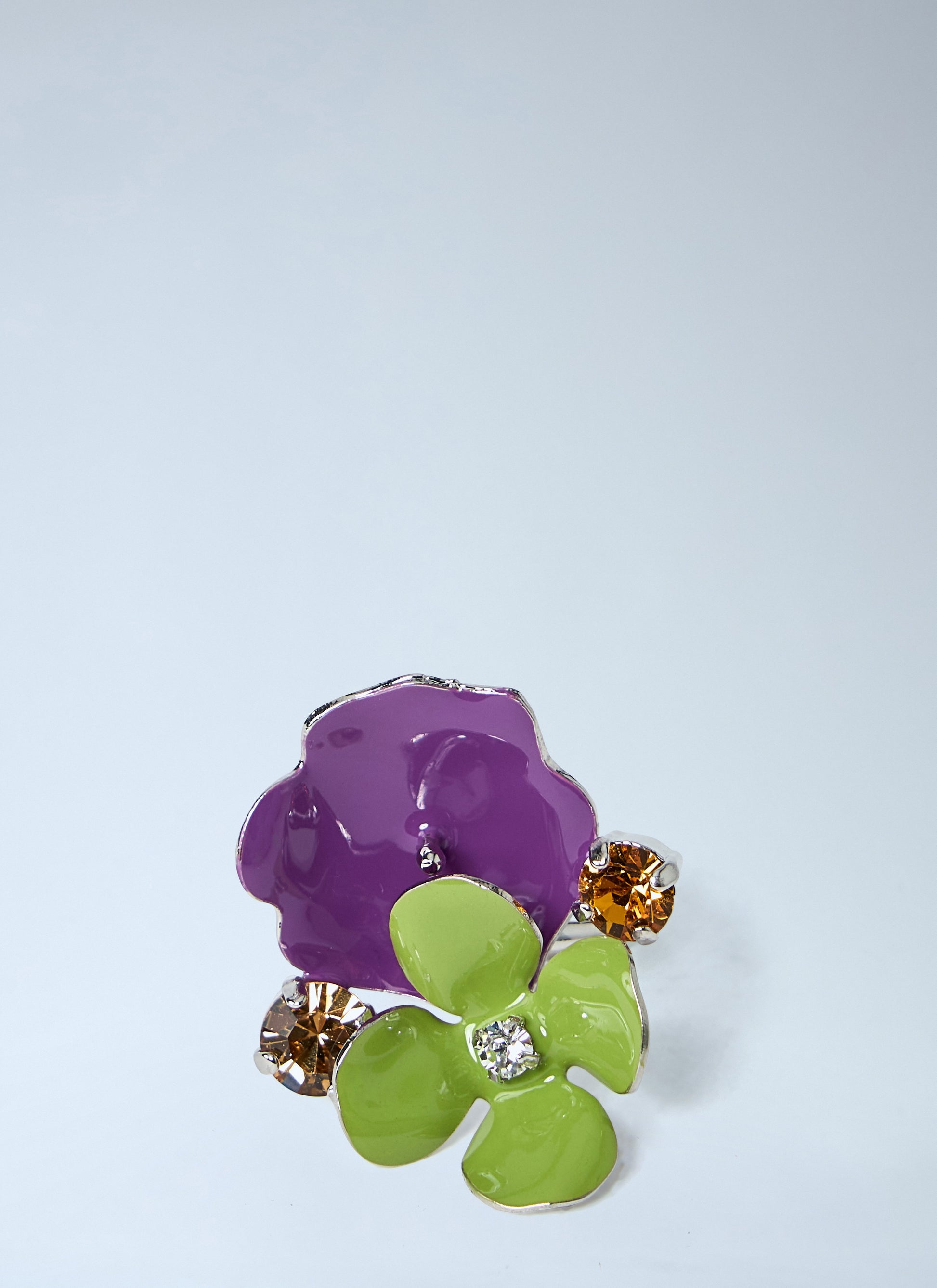 Marni Women Metal Flower Ring MARNI