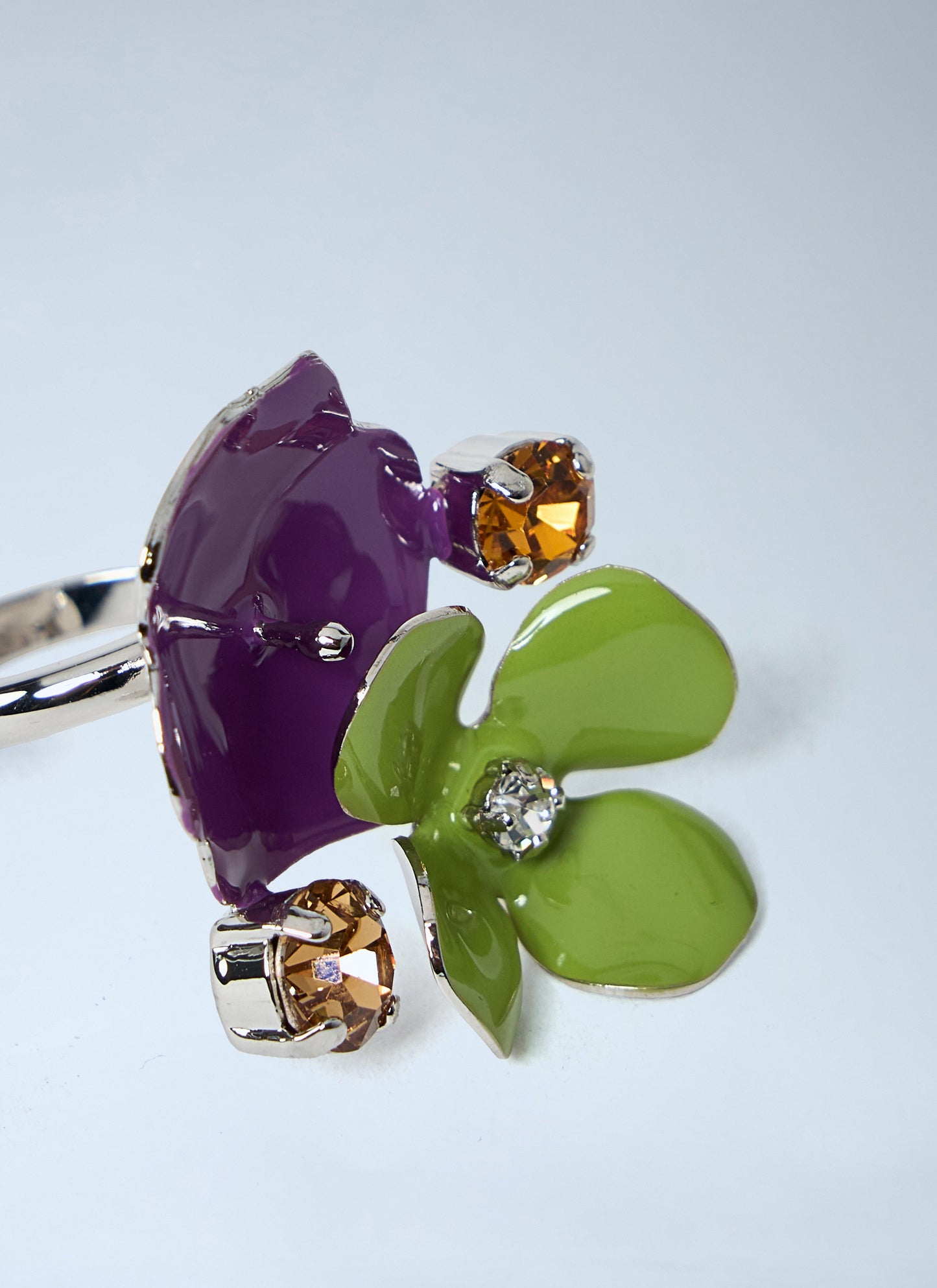 Marni Women Metal Flower Ring MARNI