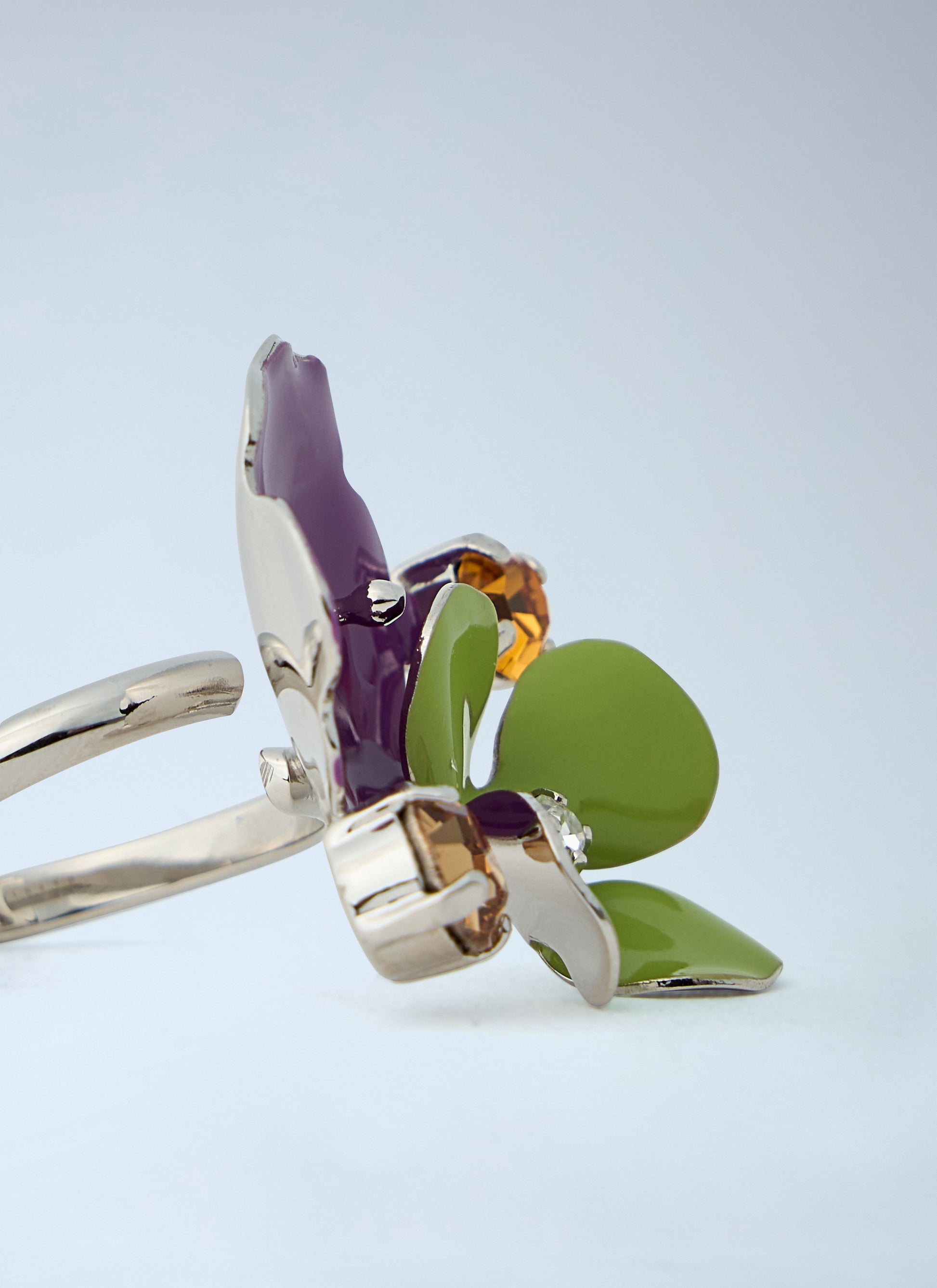 Marni Women Metal Flower Ring MARNI