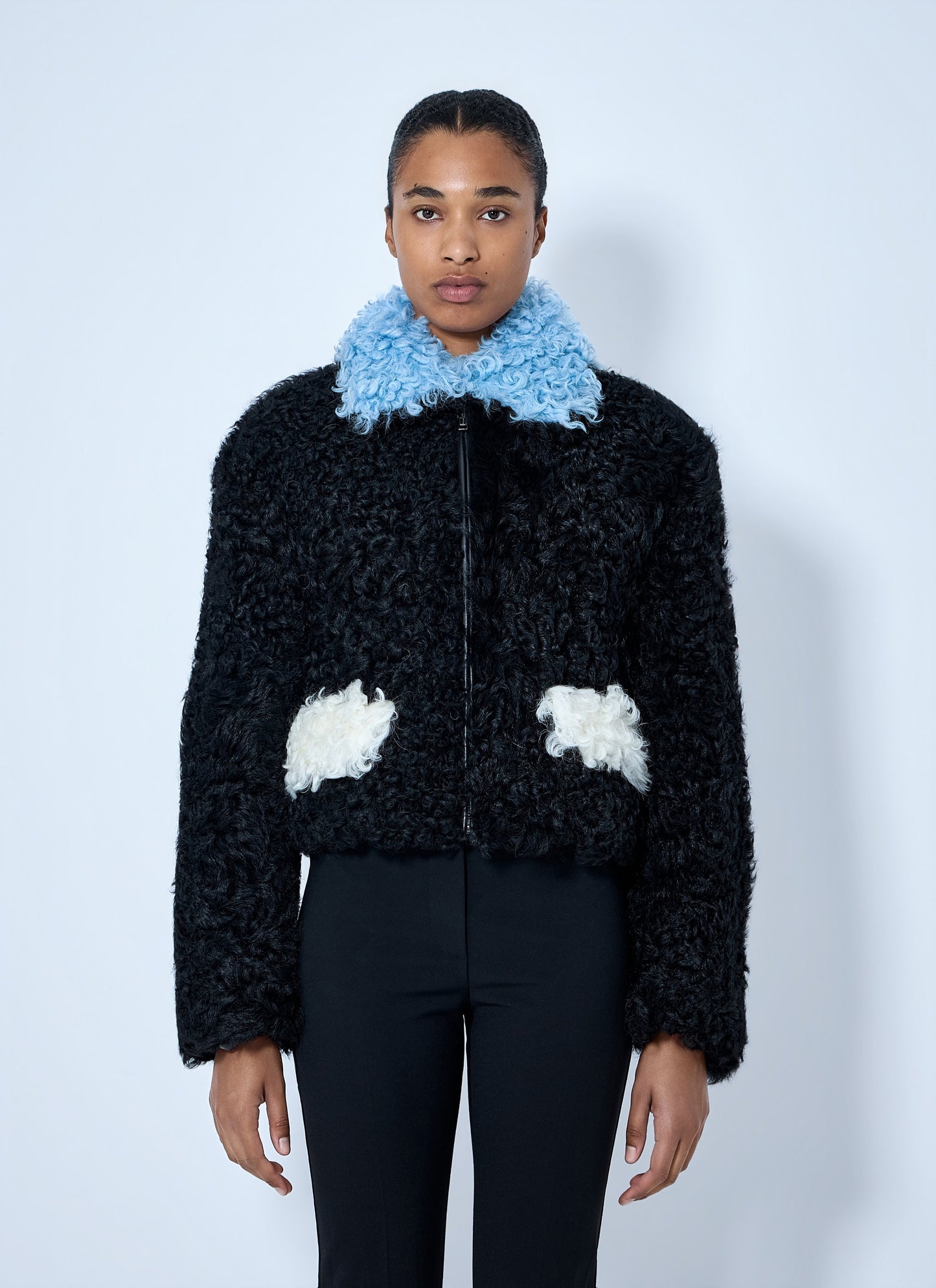 Marni Women Curly Shearling Jacket MARNI