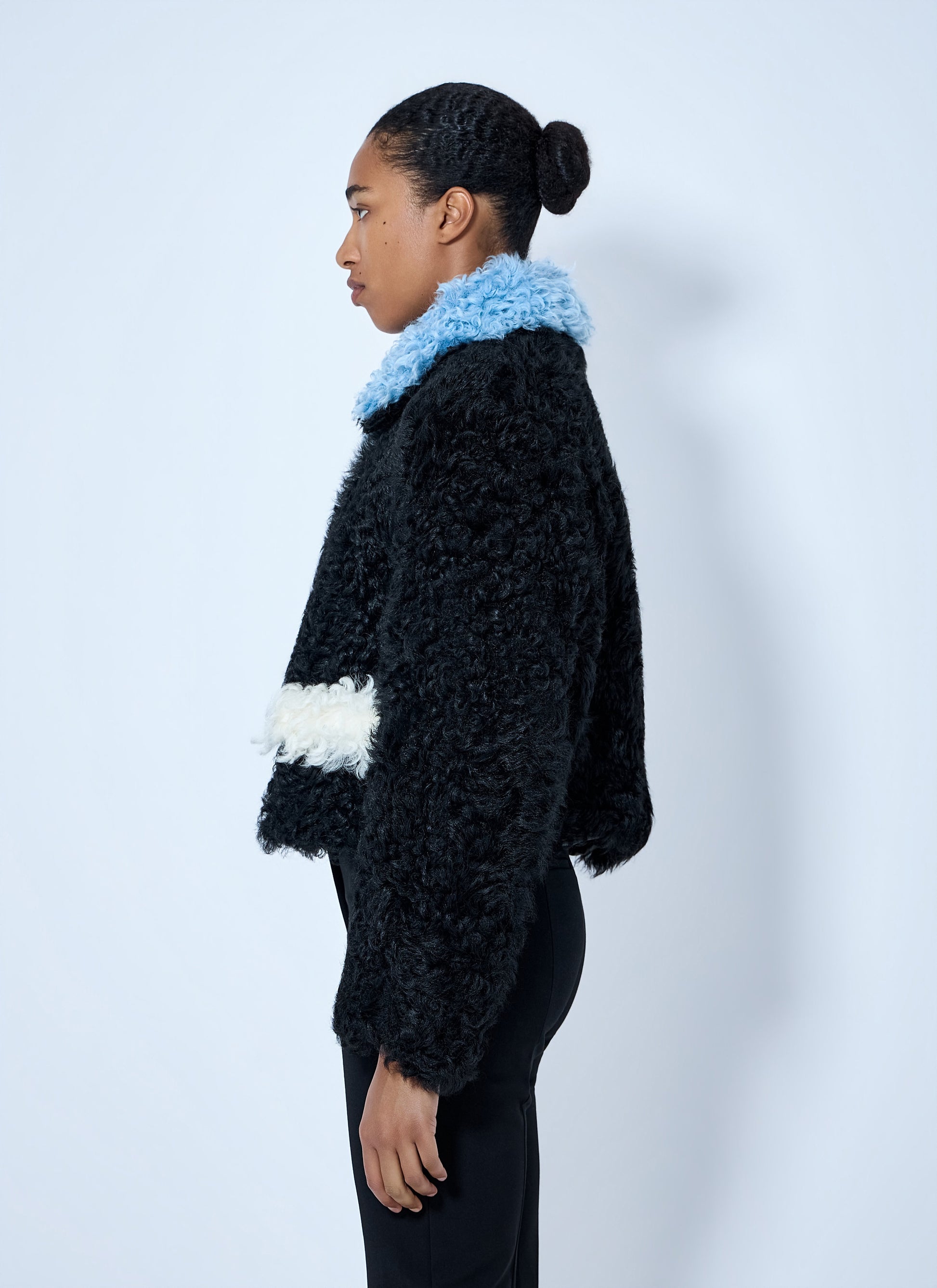 Marni Women Curly Shearling Jacket MARNI