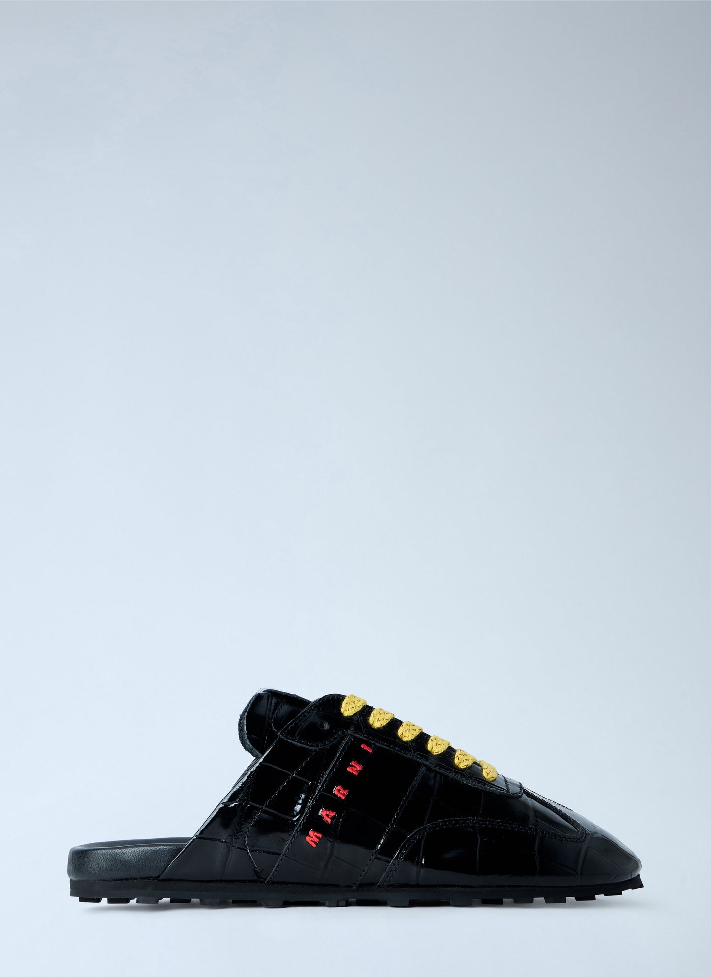Marni Women Laced Leather Mules MARNI