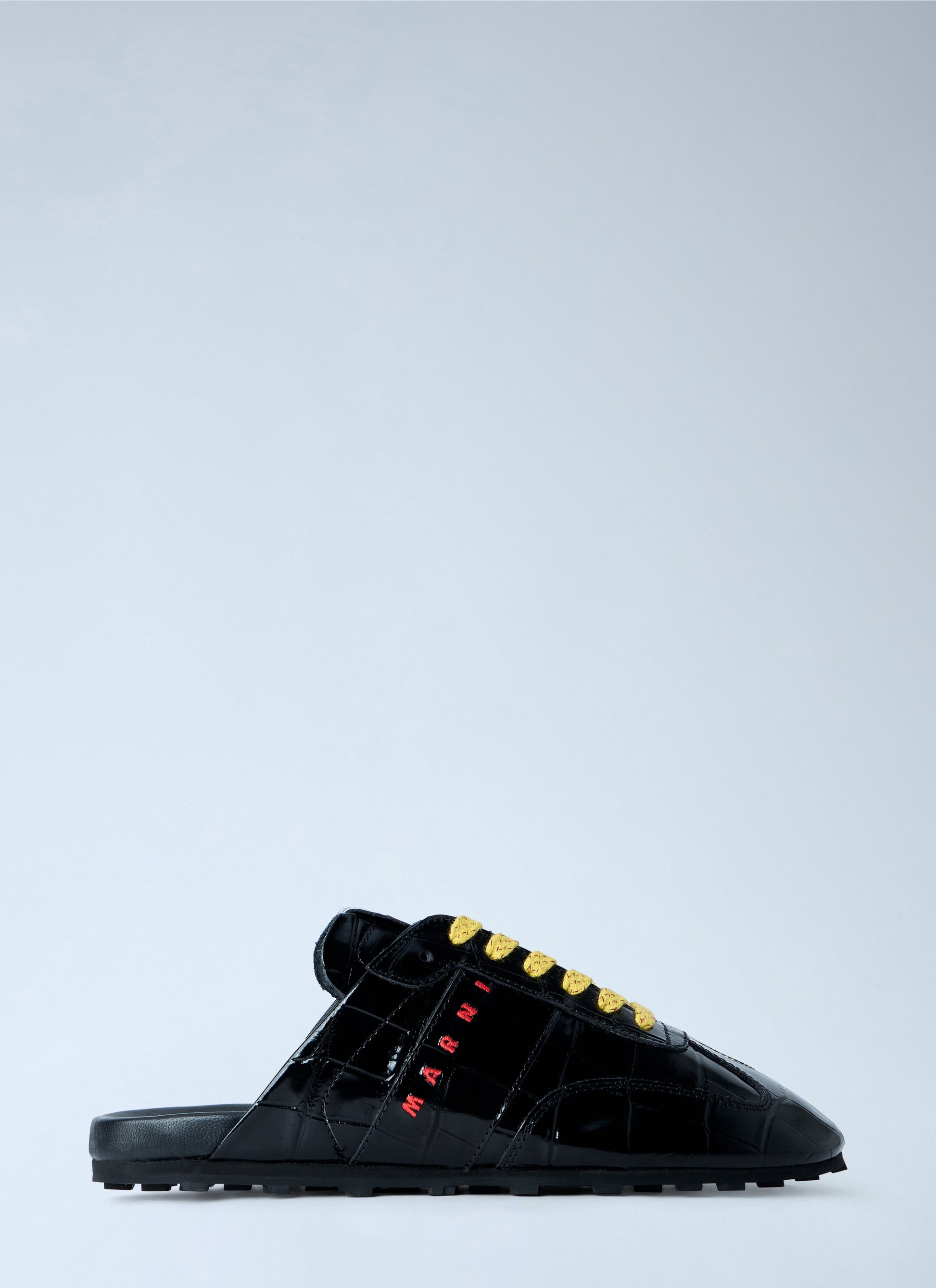 Marni Women Laced Leather Mules MARNI