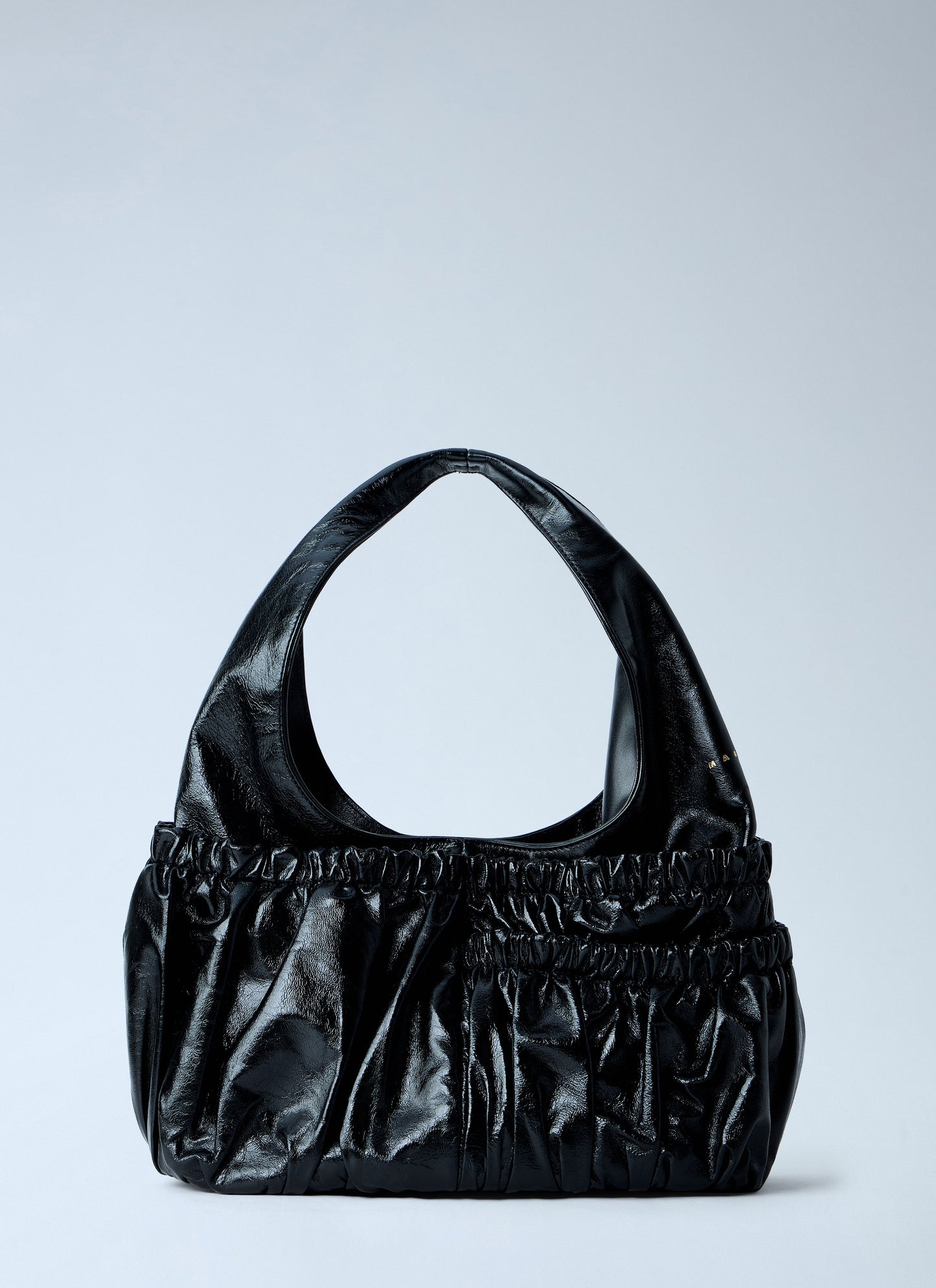 Marni Women Gathered Leather Shoulder Bag MARNI
