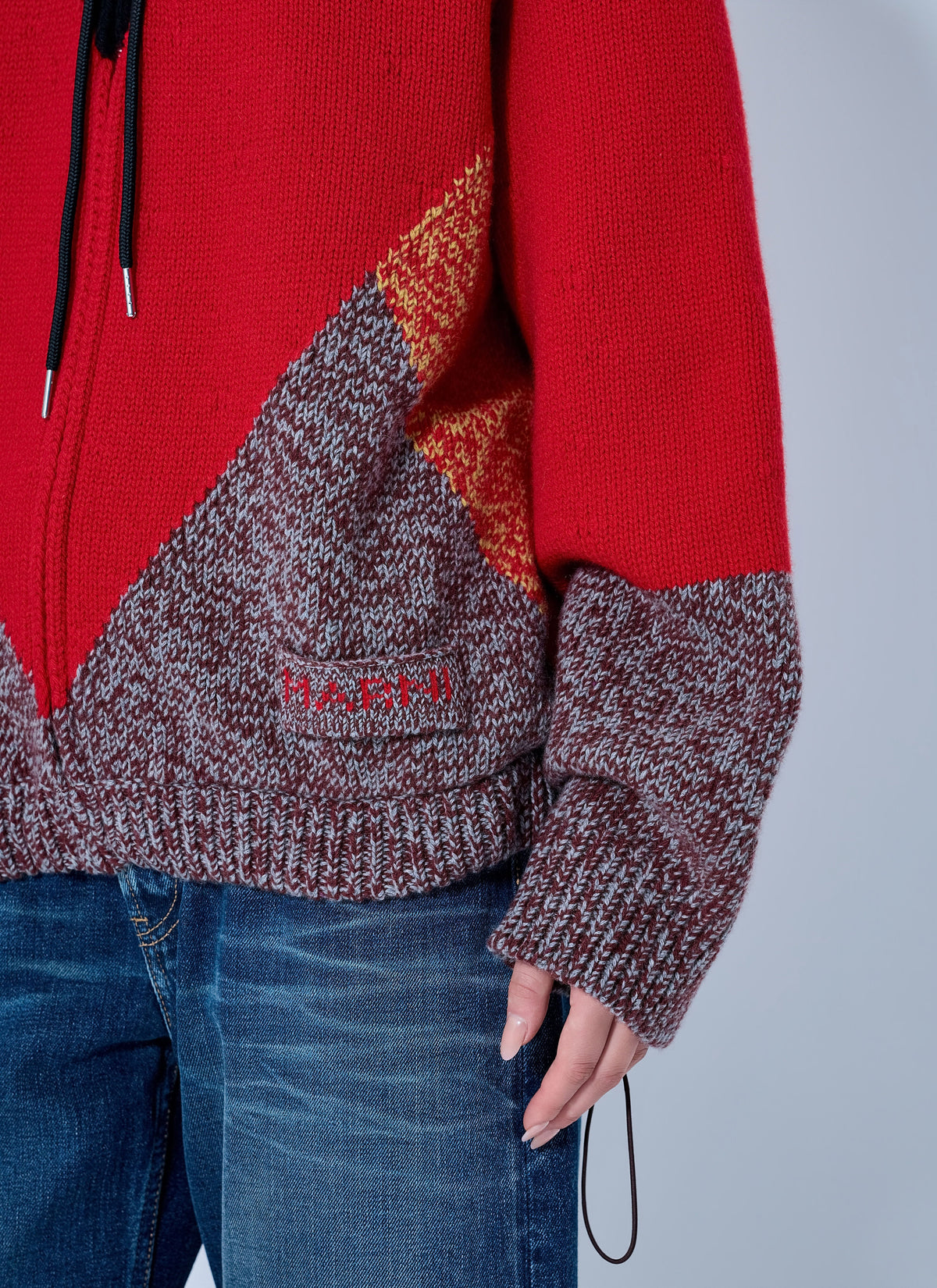 Marni Women Zippered Knit Sweater MARNI