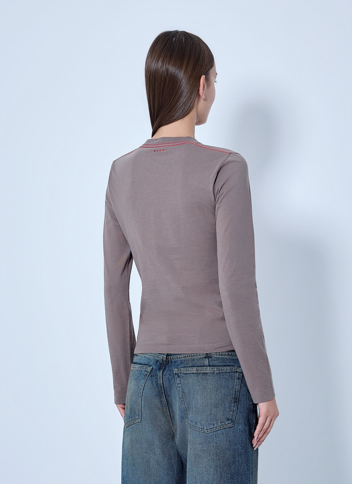 Marni Women Cut-Out Detail Long Sleeve Top MARNI