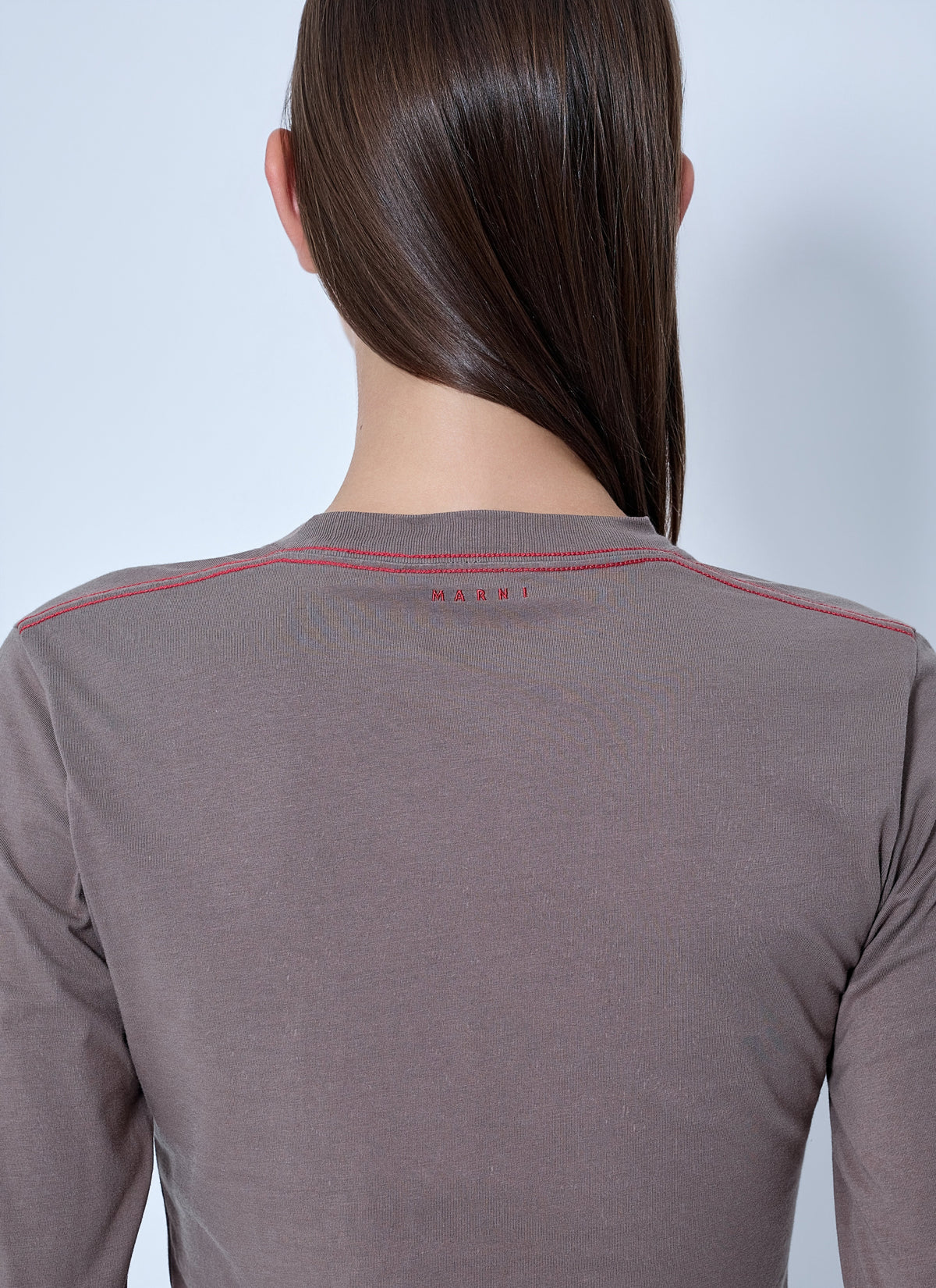Marni Women Cut-Out Detail Long Sleeve Top MARNI