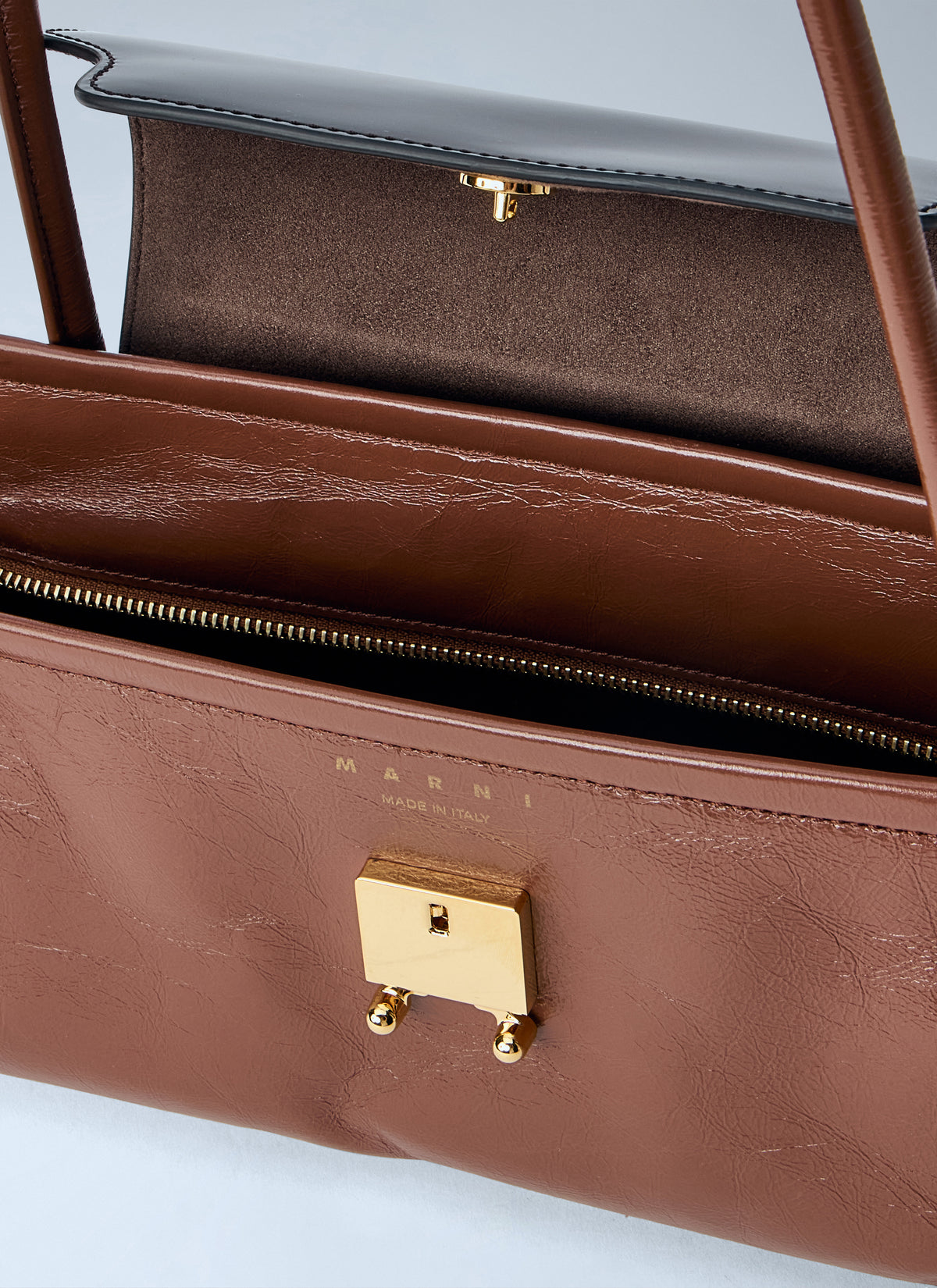 Marni Women Trunkette Leather Shoulder Bag MARNI