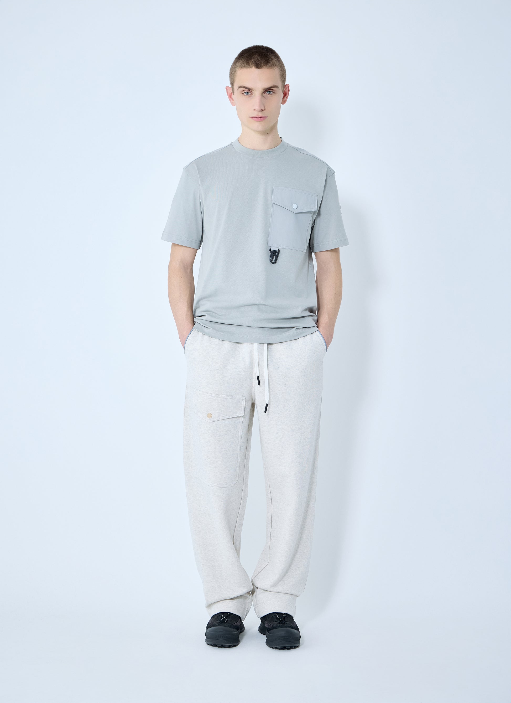 Moncler Grenoble Men Logo Patch Track Pants MONCLER GRENOBLE