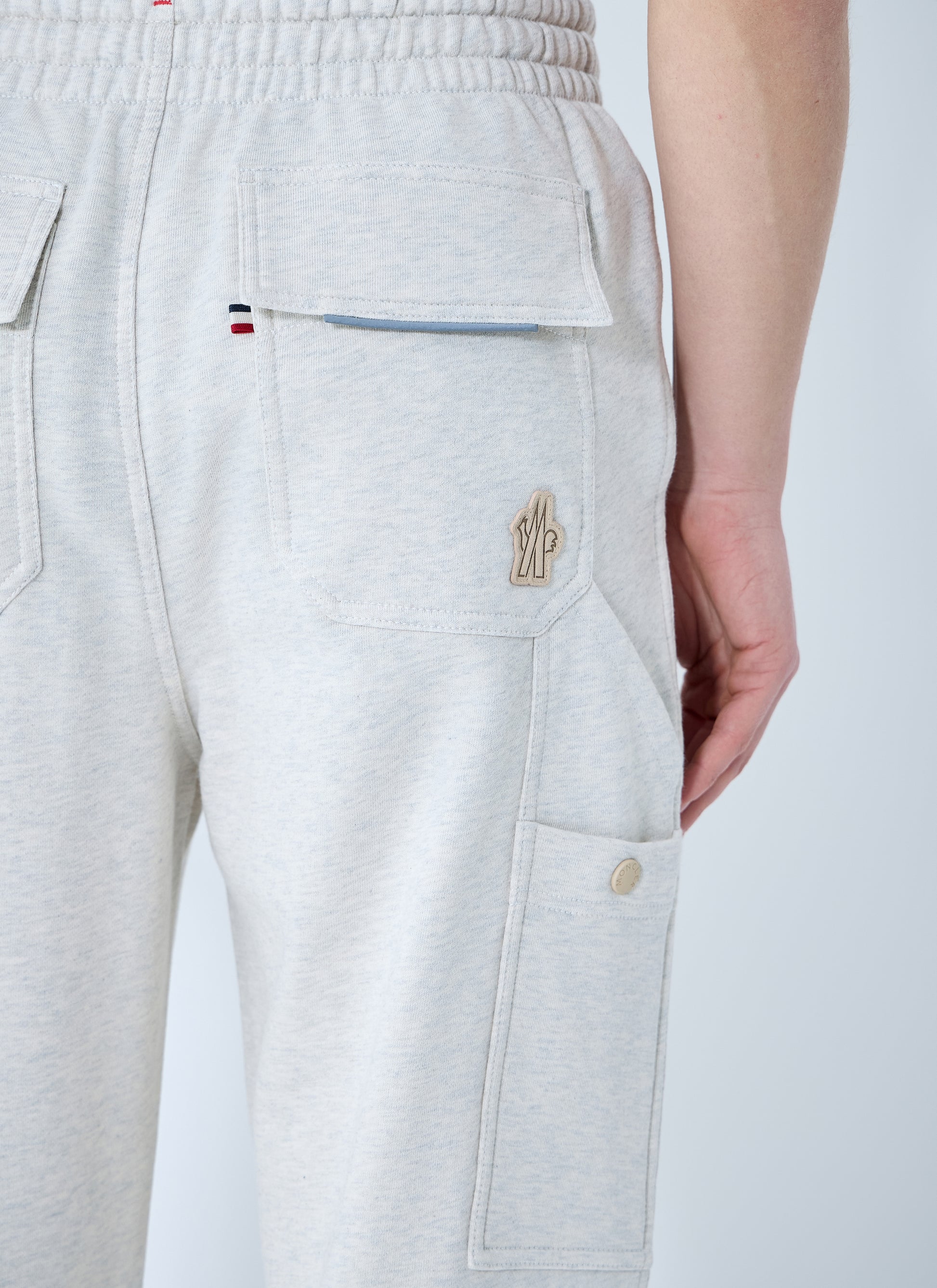 Moncler Grenoble Men Logo Patch Track Pants MONCLER GRENOBLE