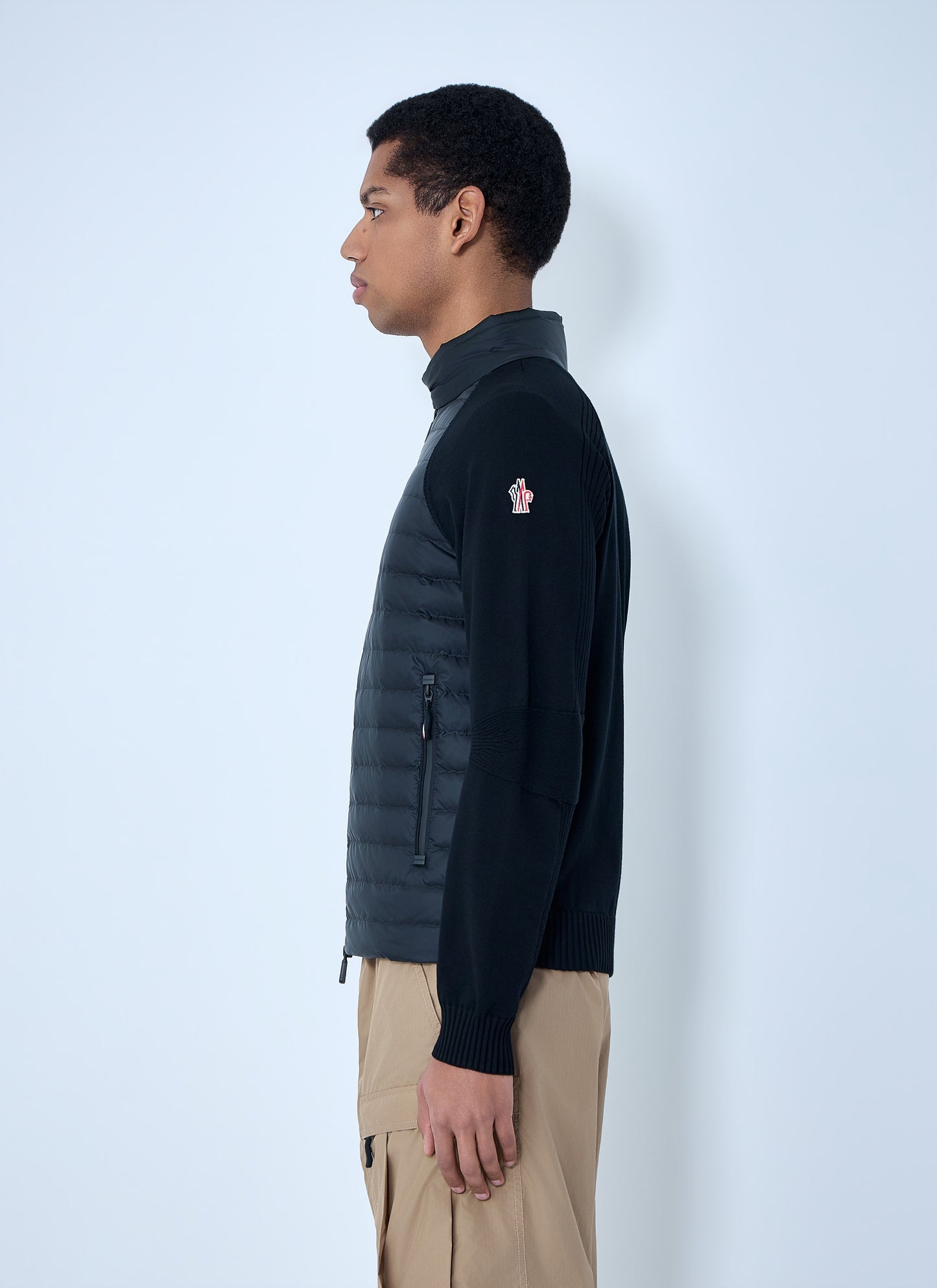 Moncler Grenoble Men Logo Motif Cardigan MONCLER GRENOBLE