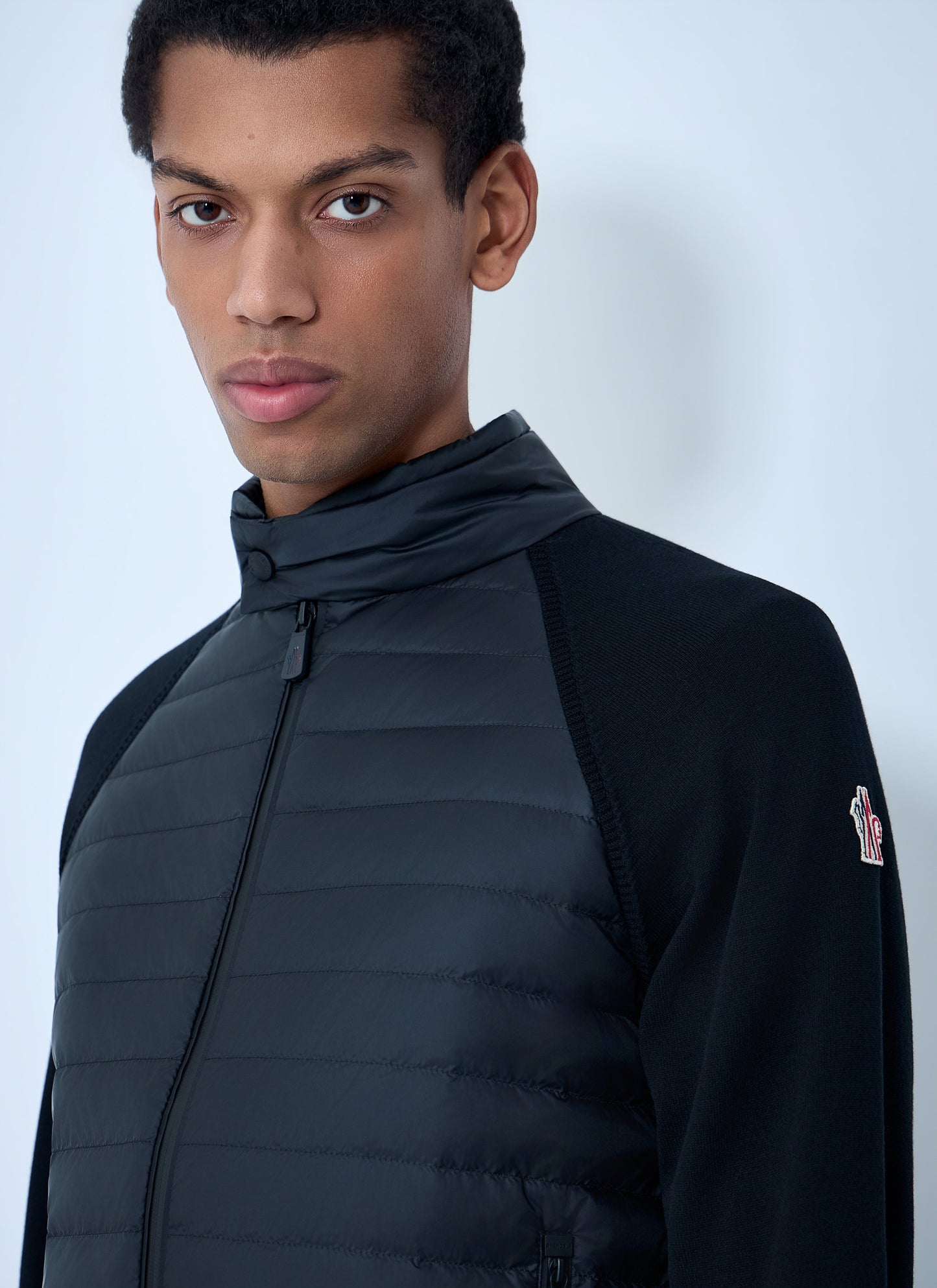 Moncler Grenoble Men Logo Motif Cardigan MONCLER GRENOBLE