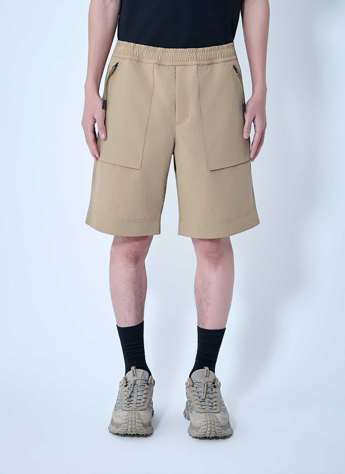 Moncler Grenoble Men Elasticated Waist Cargo Shorts MONCLER GRENOBLE