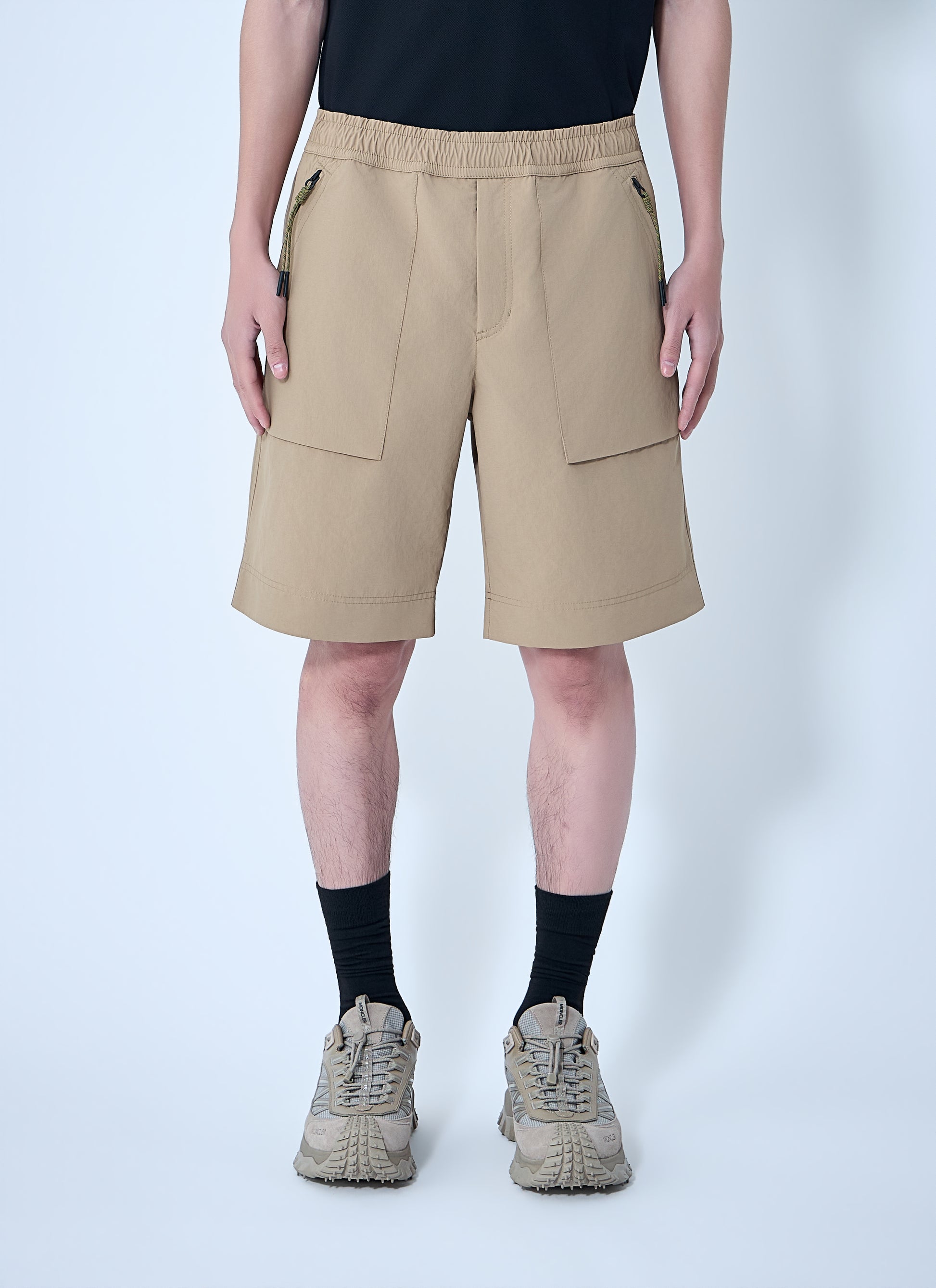Moncler Grenoble Men Elasticated Waist Cargo Shorts MONCLER GRENOBLE