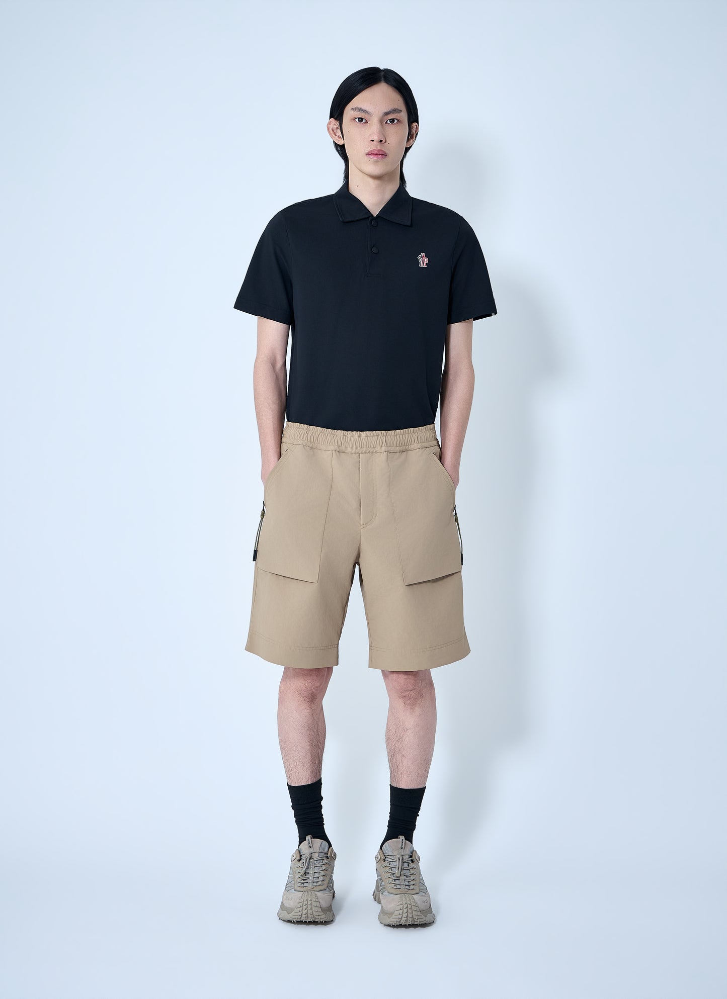 Moncler Grenoble Men Elasticated Waist Cargo Shorts MONCLER GRENOBLE