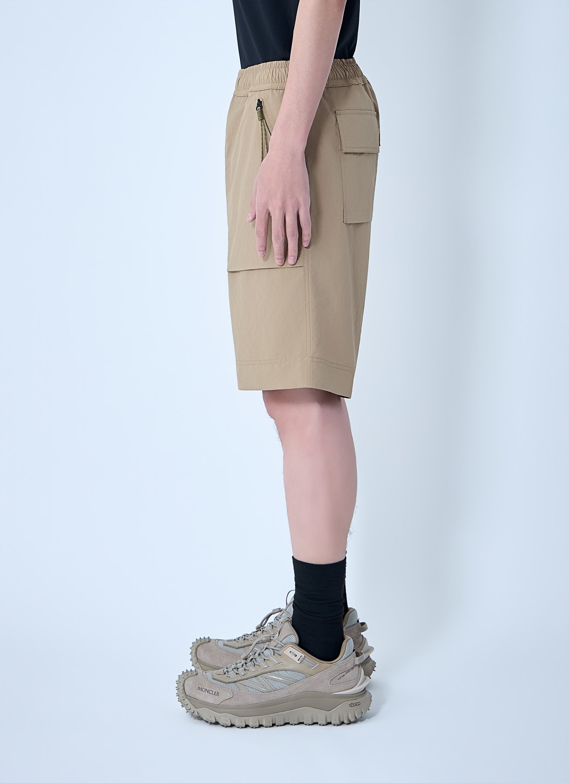 Moncler Grenoble Men Elasticated Waist Cargo Shorts MONCLER GRENOBLE