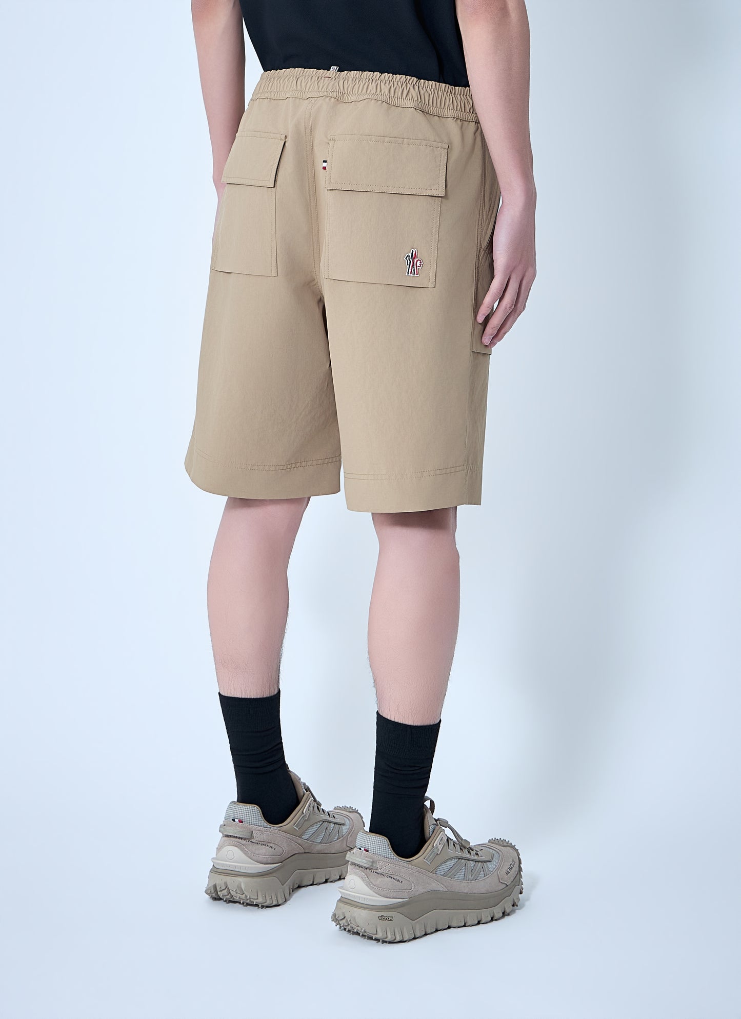 Moncler Grenoble Men Elasticated Waist Cargo Shorts MONCLER GRENOBLE