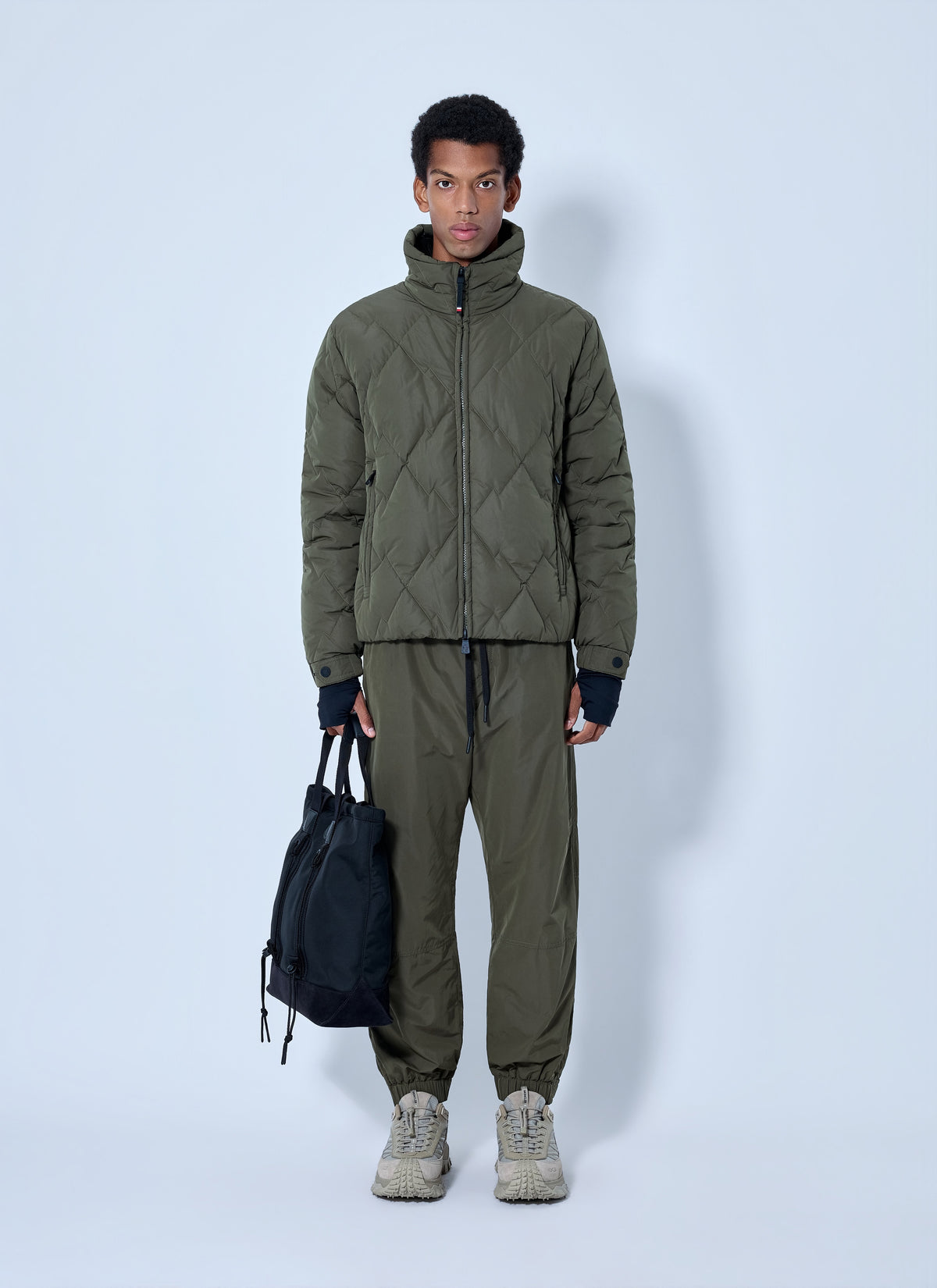 Moncler Grenoble Men Bramans Diamond Quilted Short Down Jacket MONCLER GRENOBLE