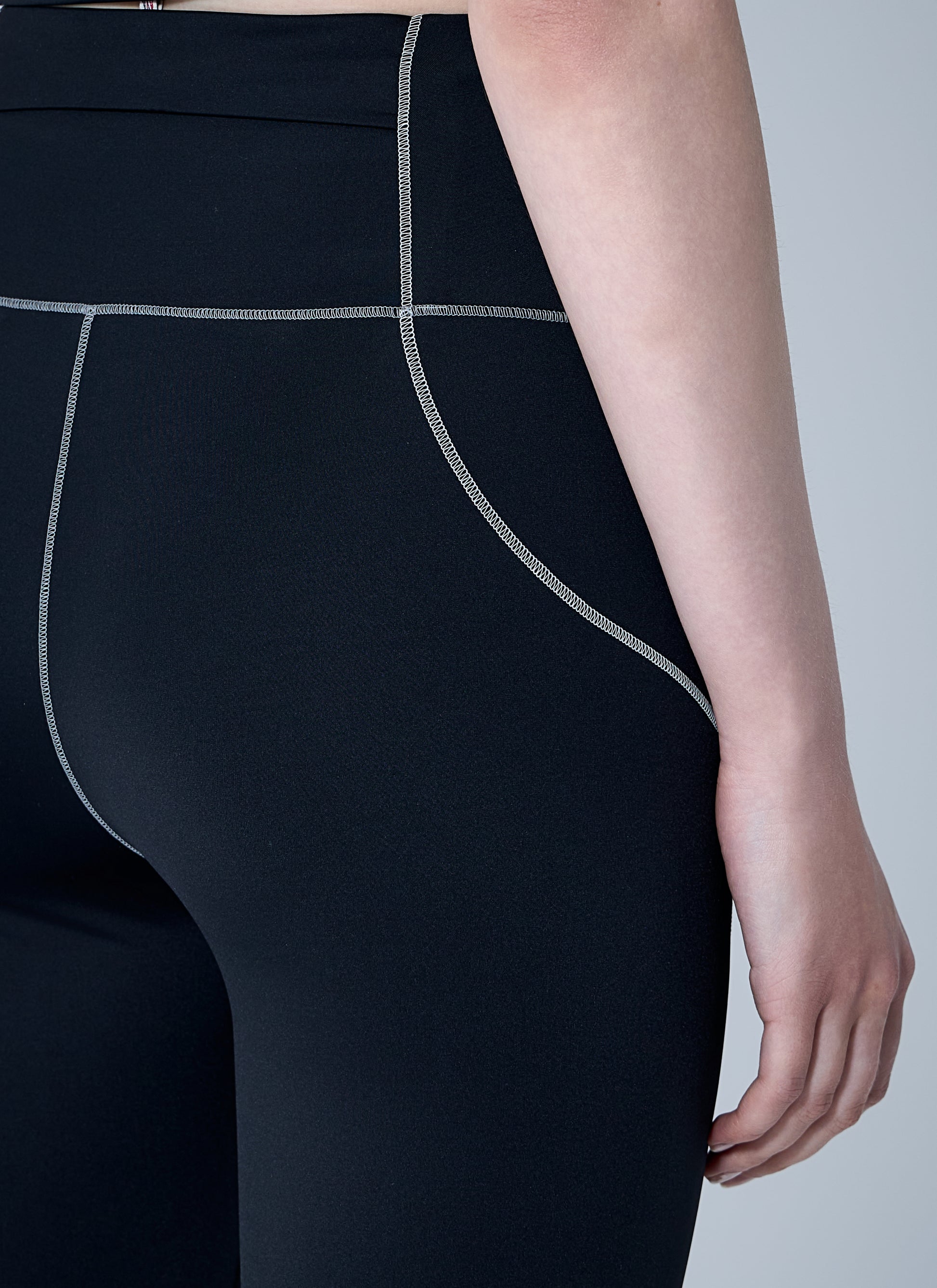 Moncler Grenoble Women Logo Patch Leggings MONCLER GRENOBLE