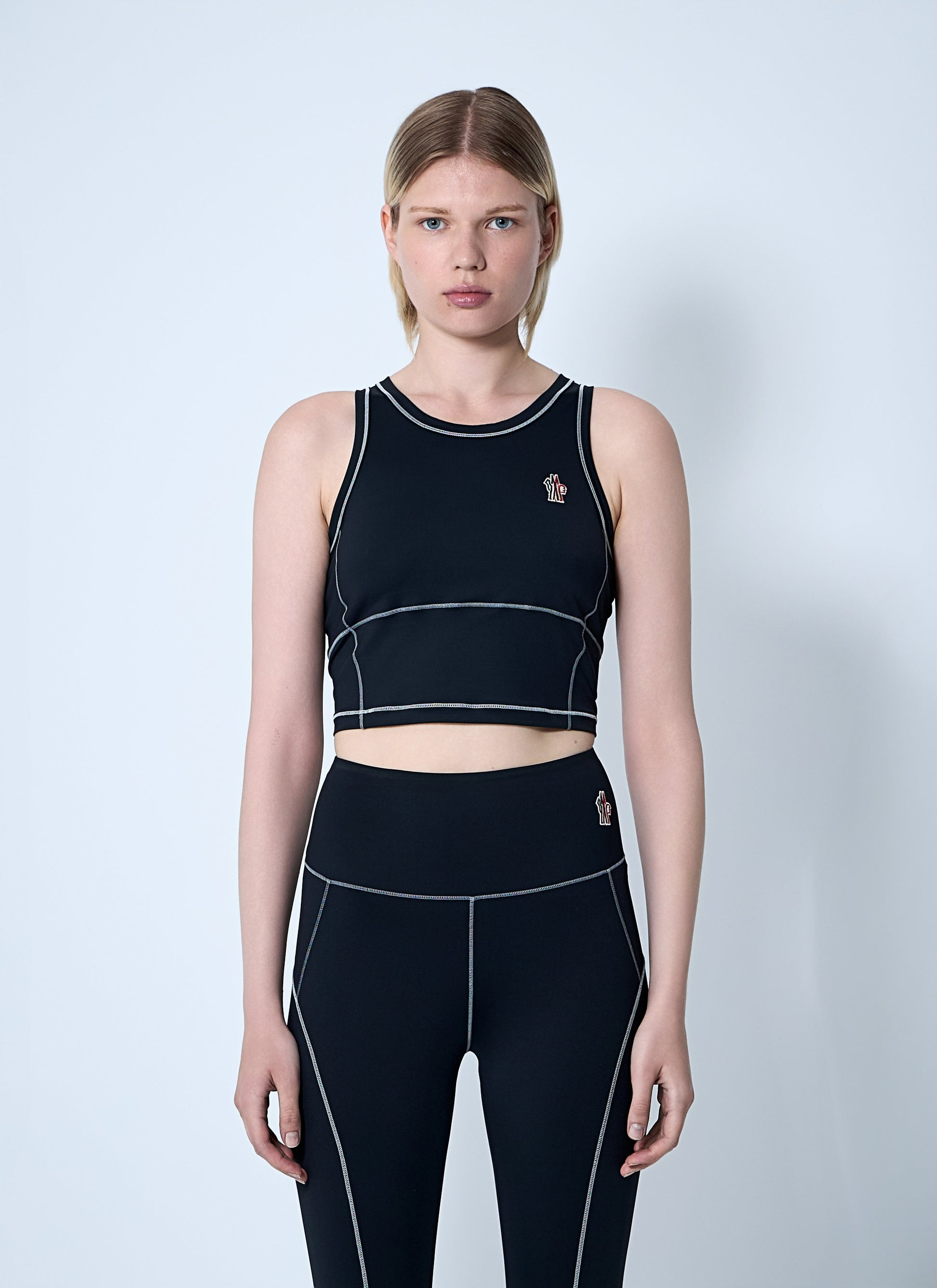 Moncler Grenoble Women Logo Motif T-Shirt MONCLER GRENOBLE
