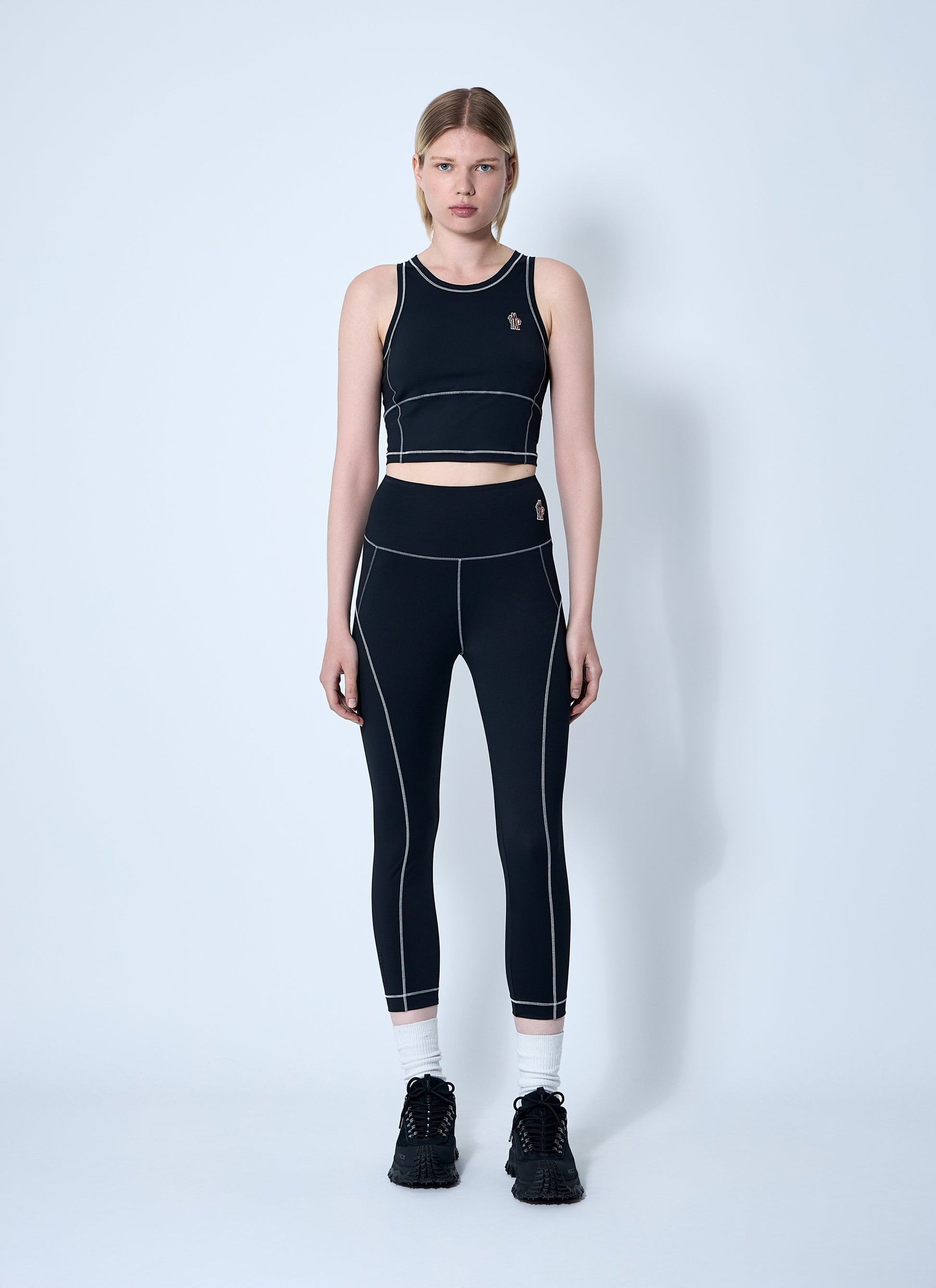Moncler Grenoble Women Logo Motif T-Shirt MONCLER GRENOBLE