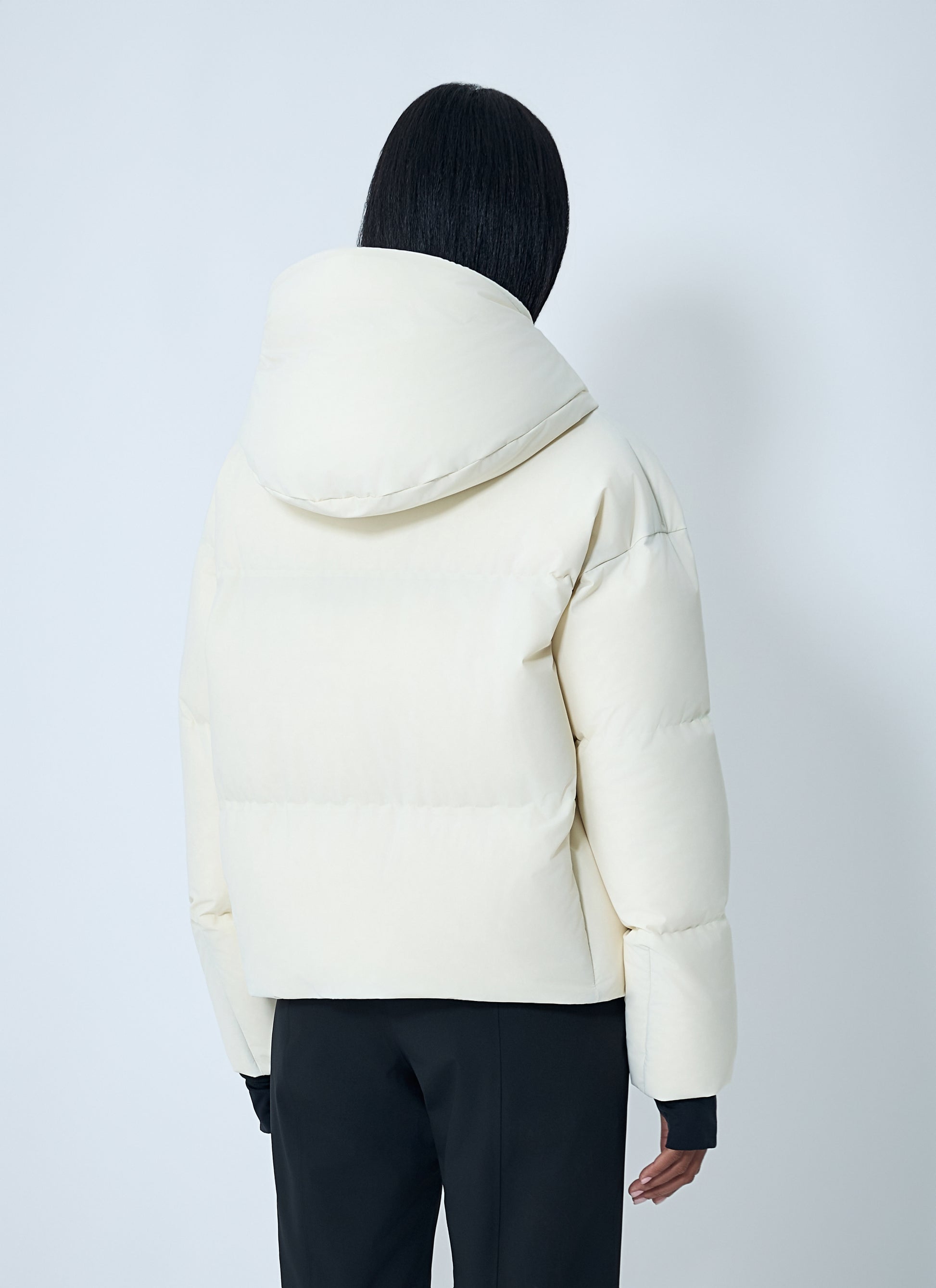 Moncler Grenoble Women Allesaz Hooded Short Down Jacket MONCLER GRENOBLE