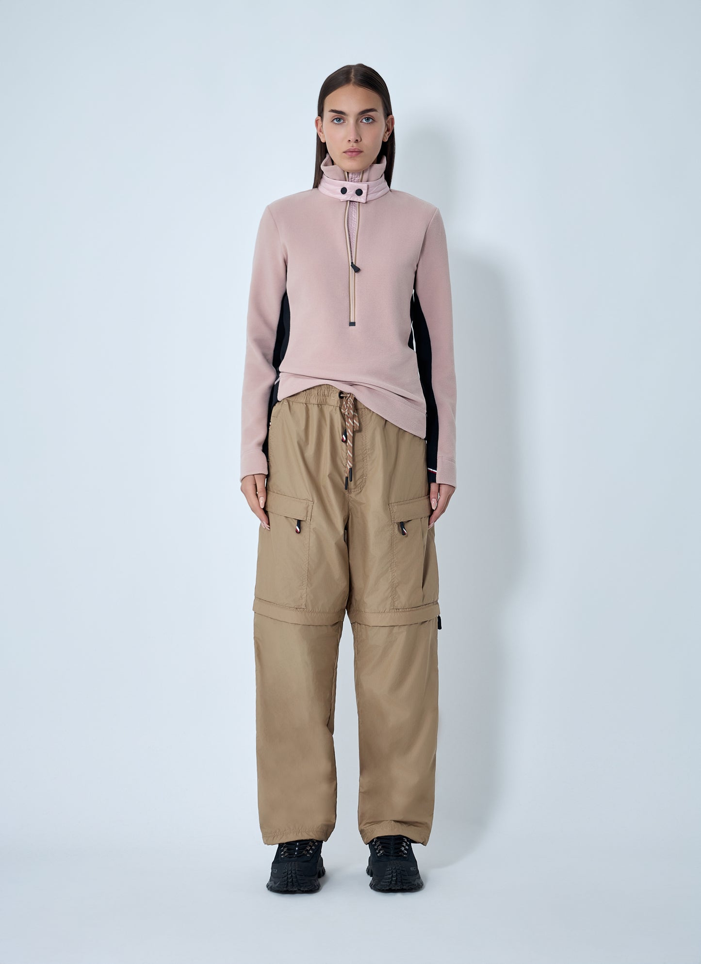 Moncler Grenoble Women Contrast Panel Sweatshirt MONCLER GRENOBLE