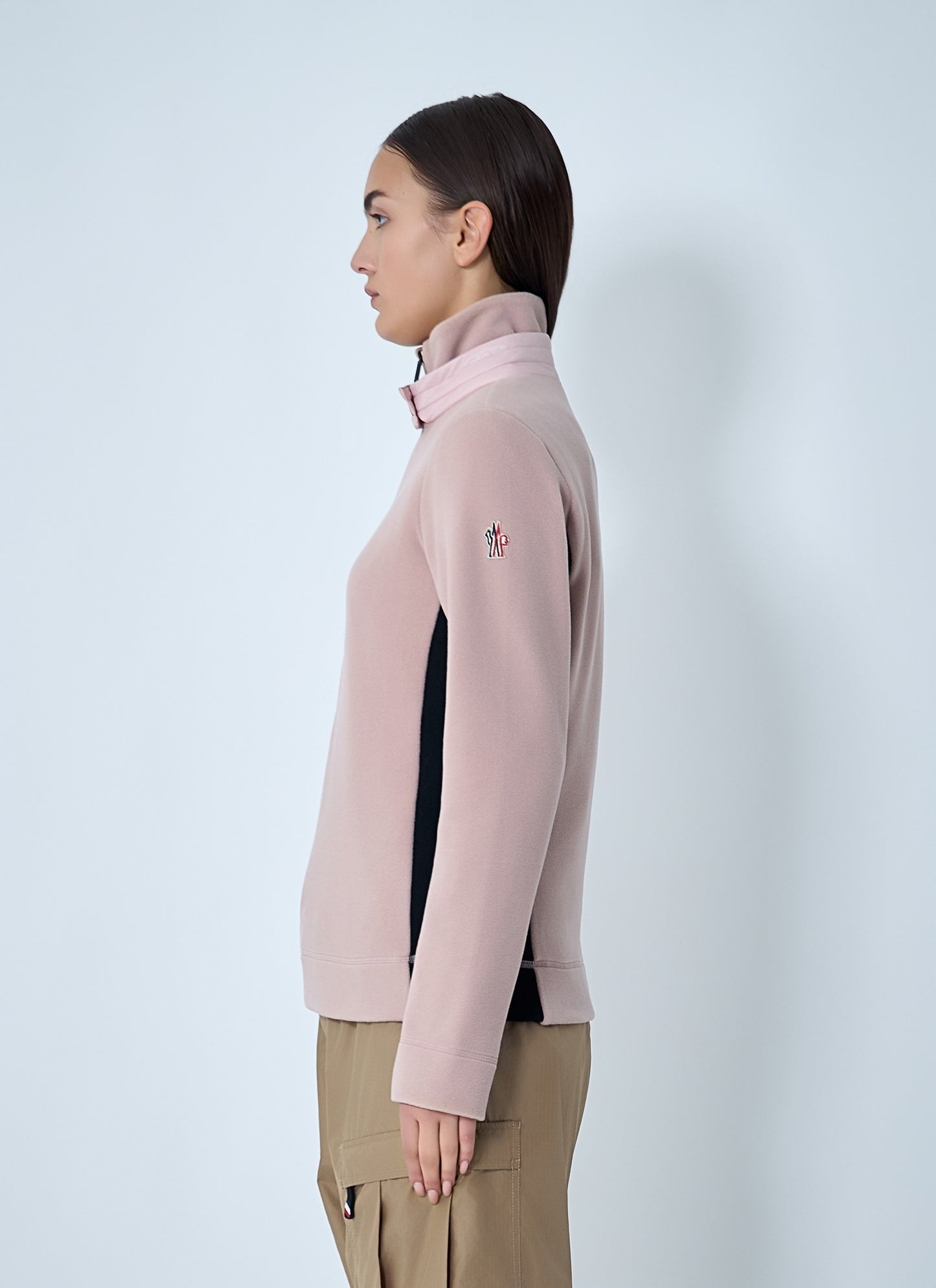 Moncler Grenoble Women Contrast Panel Sweatshirt MONCLER GRENOBLE
