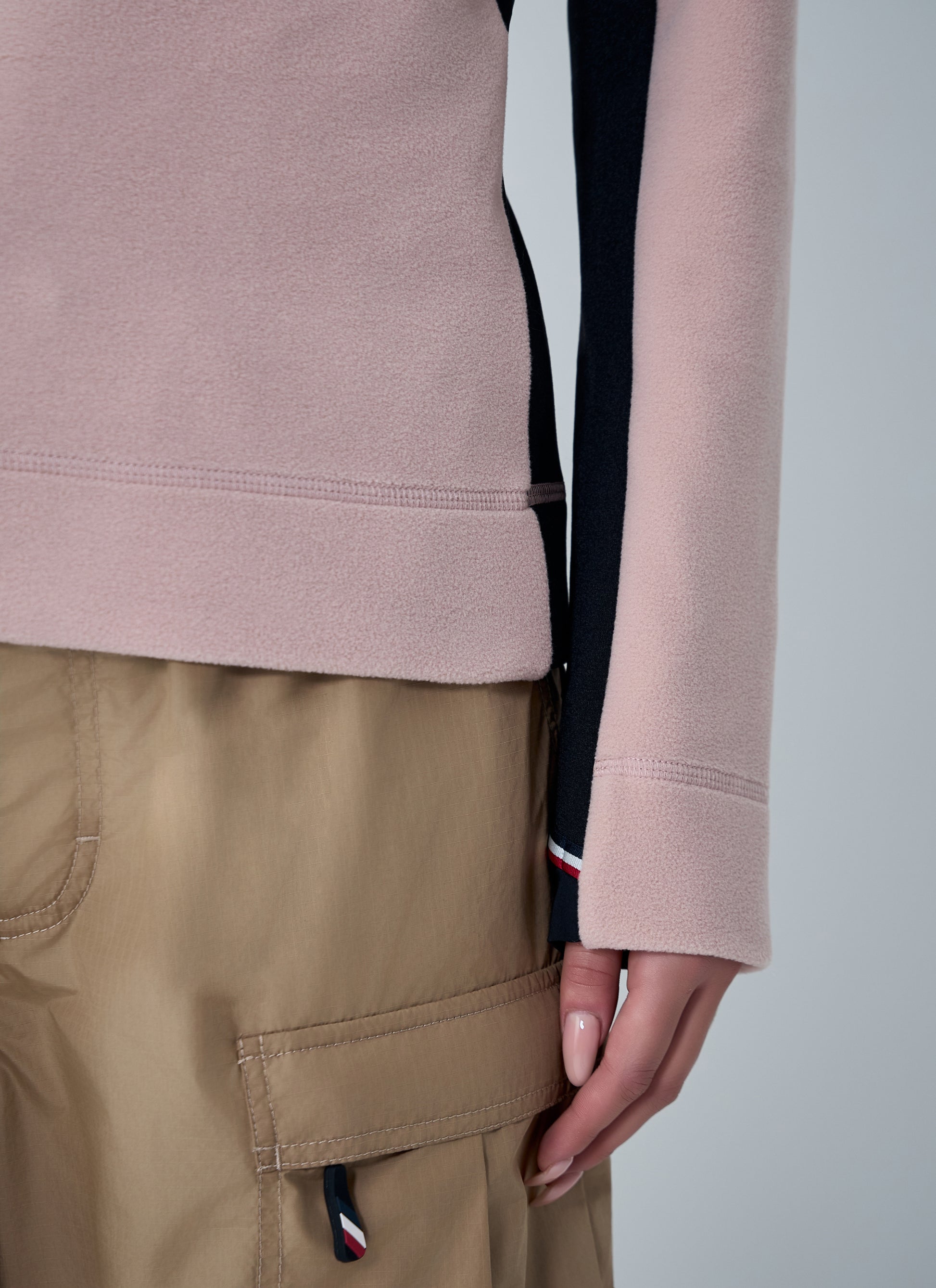 Moncler Grenoble Women Contrast Panel Sweatshirt MONCLER GRENOBLE
