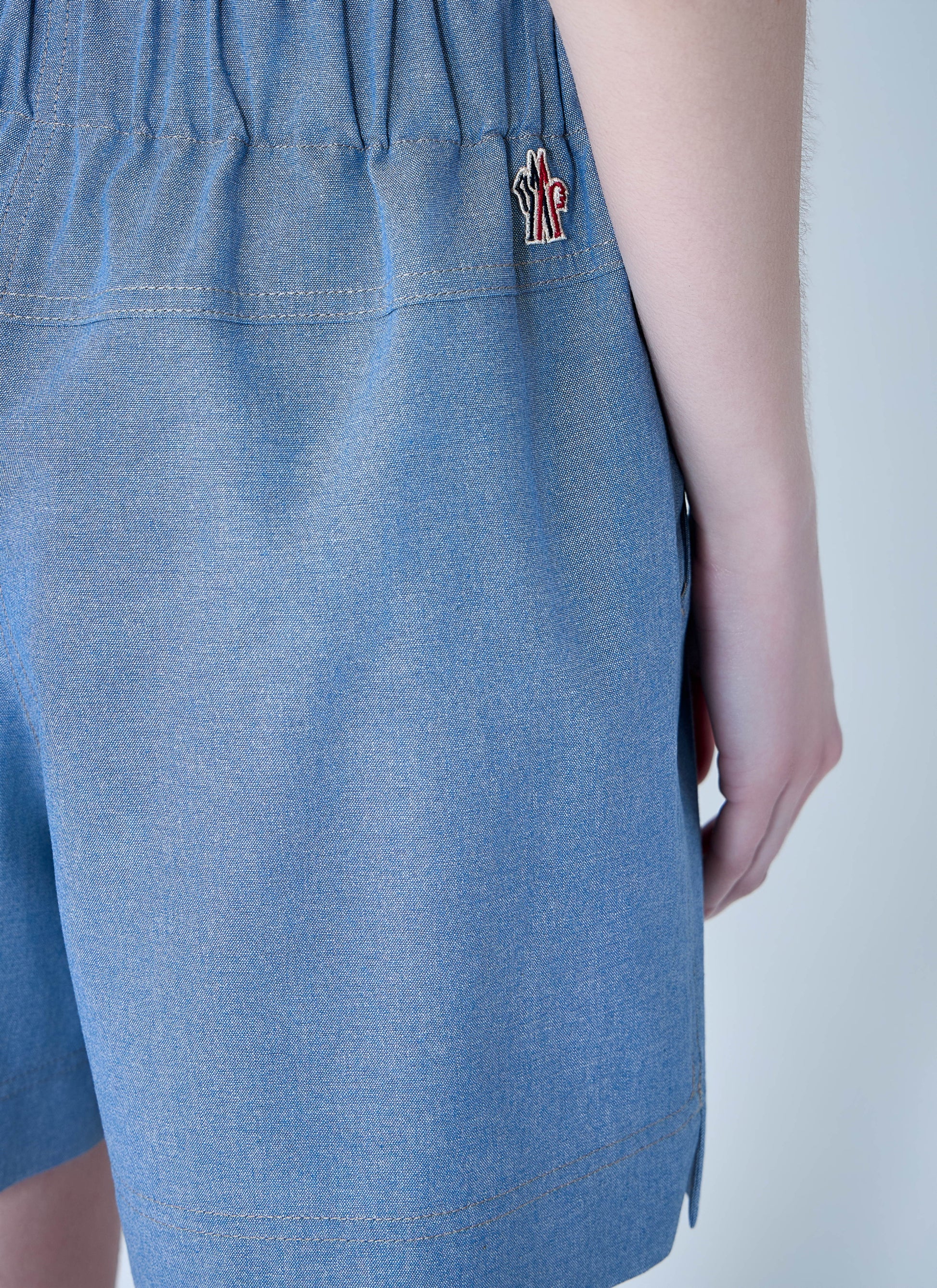 Moncler Grenoble Women High-Waisted Pleated Shorts MONCLER GRENOBLE
