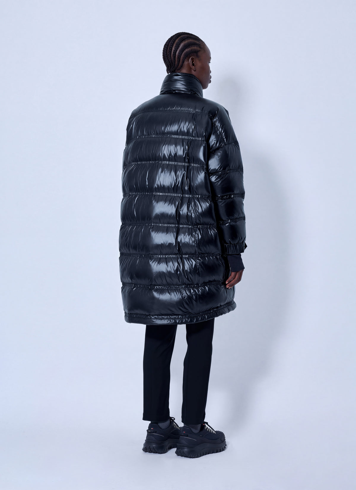 Moncler Grenoble Women Rochelairs Hooded Long Down Jacket MONCLER GRENOBLE