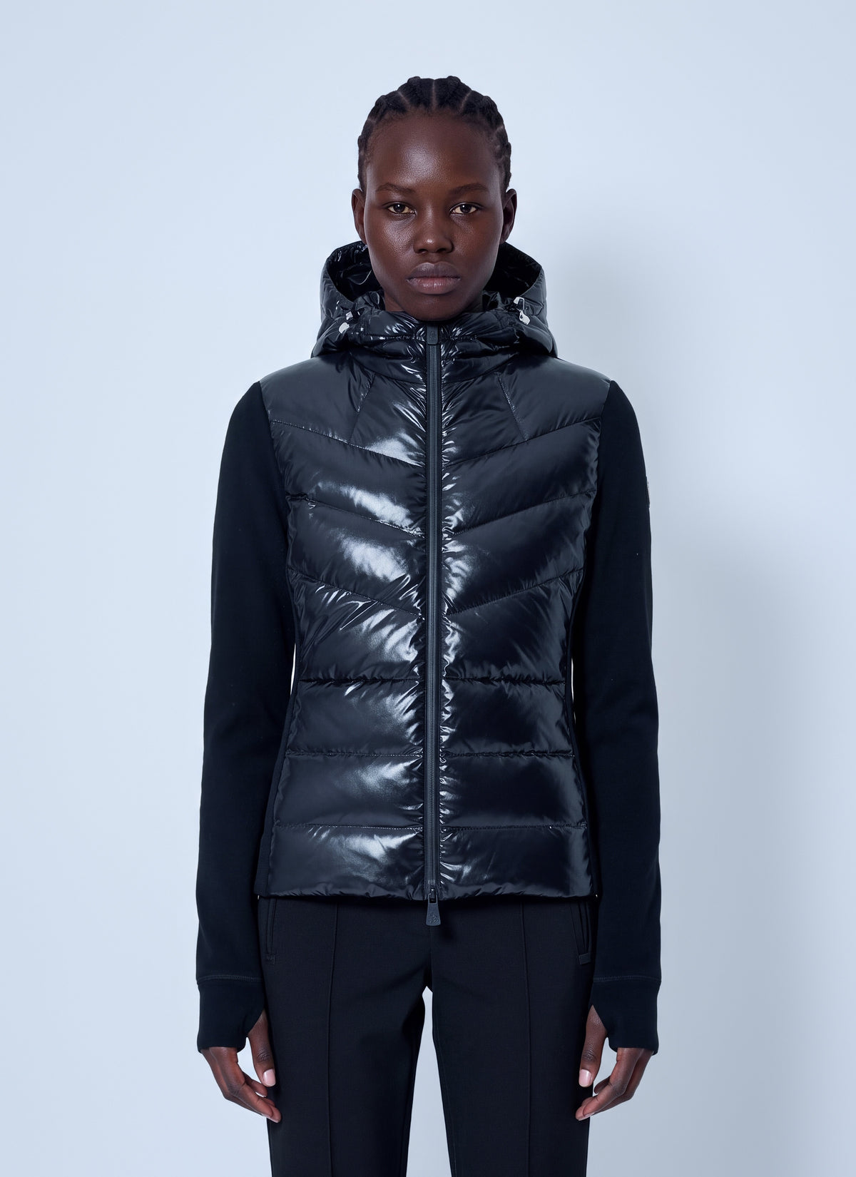 Moncler Grenoble Women Hooded Quilted Down Vest MONCLER GRENOBLE