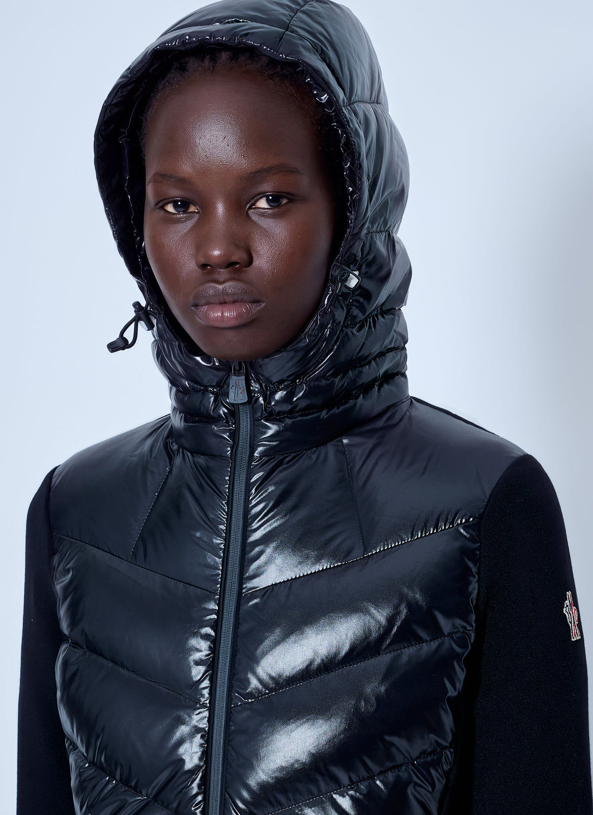 Moncler Grenoble Women Hooded Quilted Down Vest MONCLER GRENOBLE