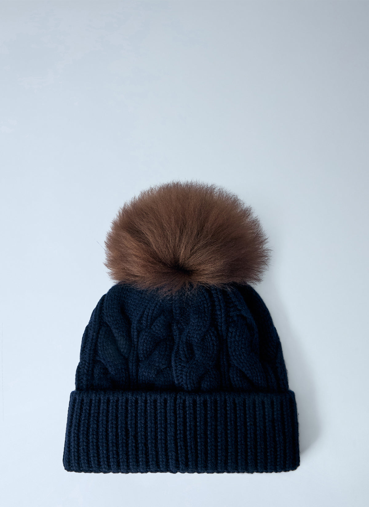 Moncler Grenoble Women Cable Knit Pom-Pom Beanie MONCLER GRENOBLE