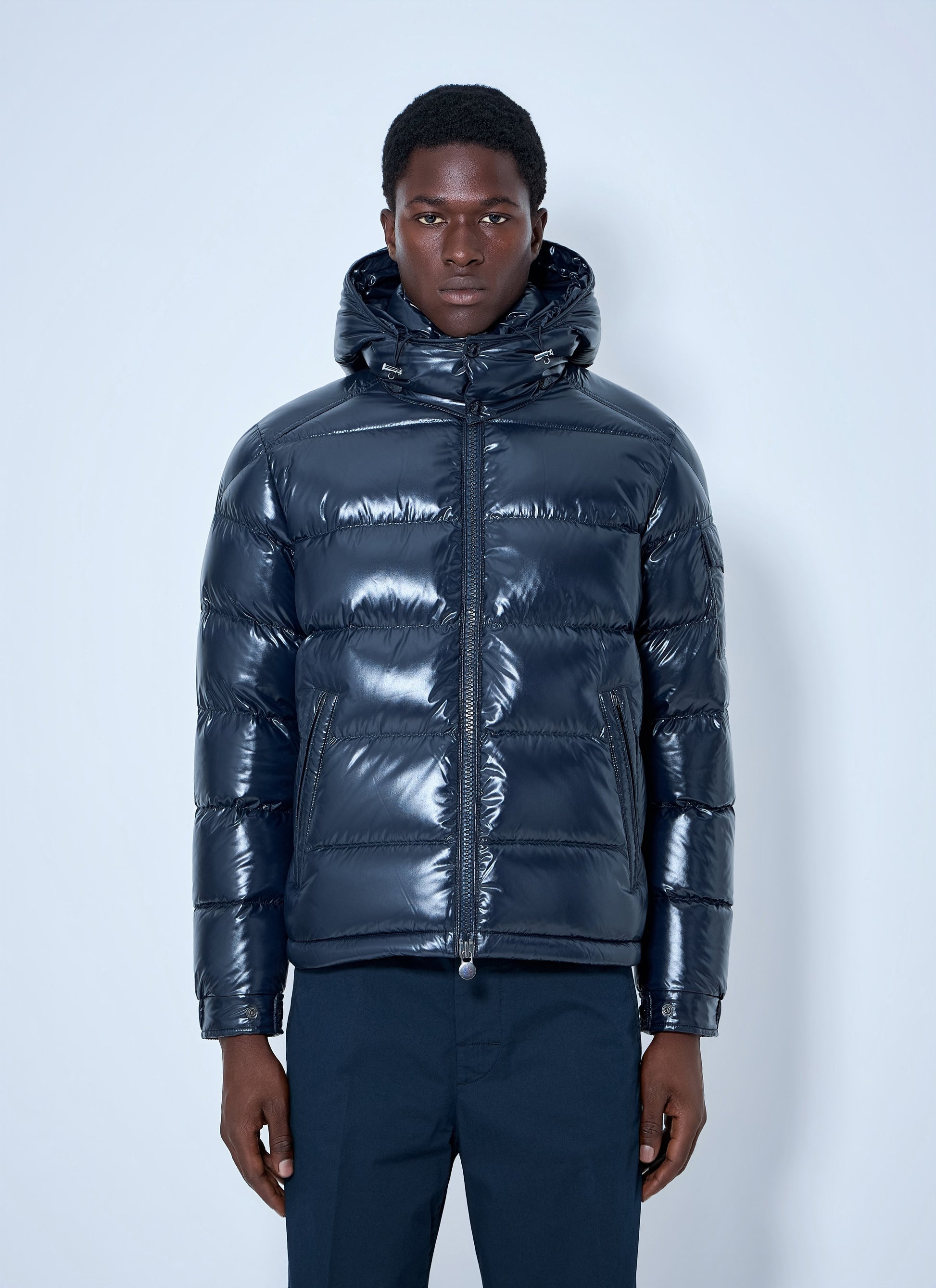 Moncler Men Maya Hooded Short Down Jacket MONCLER