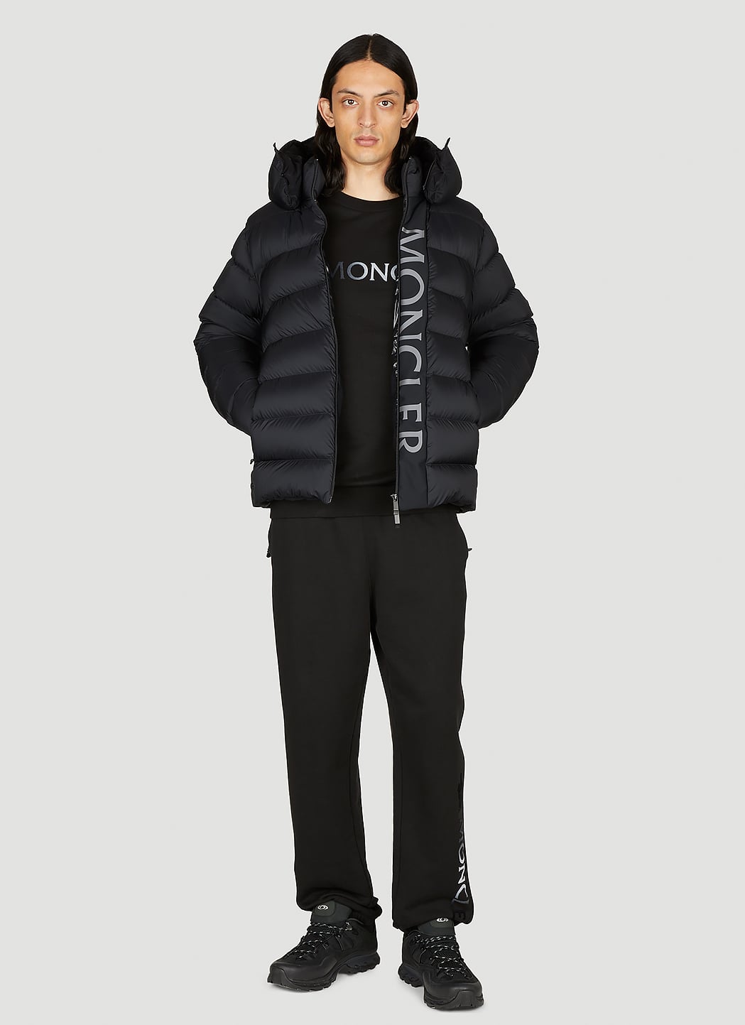 Moncler Men Logo Print Track Pants MONCLER