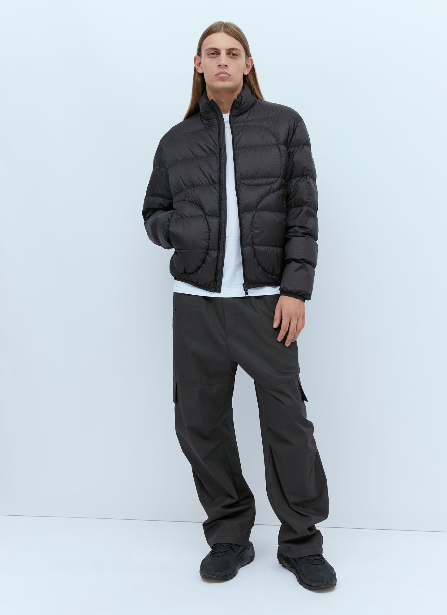 Moncler Men Logo Patch Cargo Pants MONCLER
