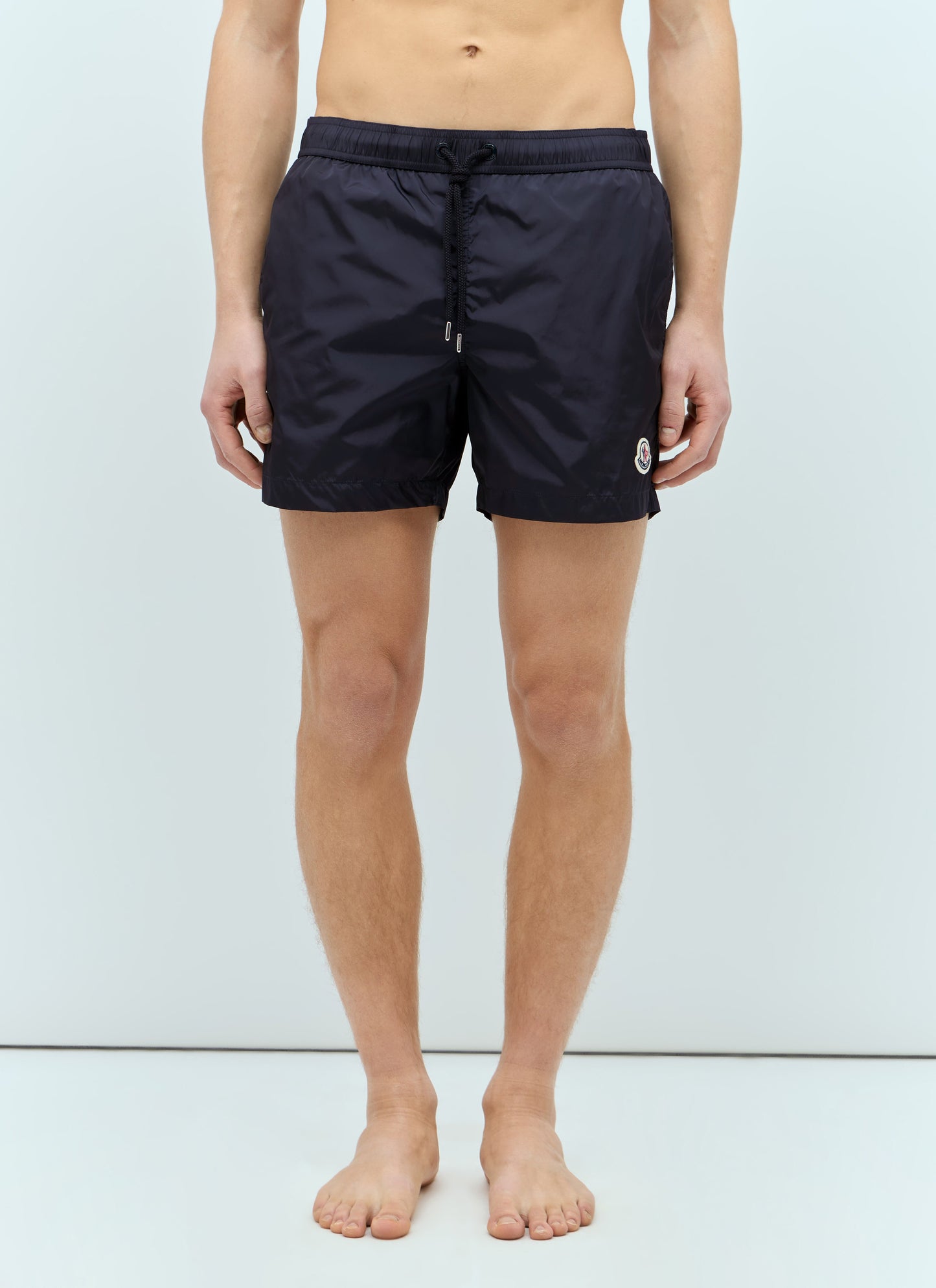 Moncler Men Logo Patch Swim Shorts MONCLER