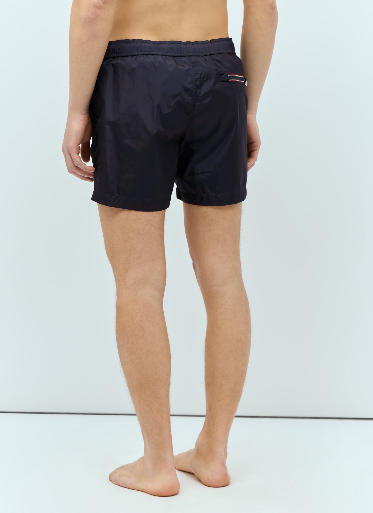 Moncler Men Logo Patch Swim Shorts MONCLER