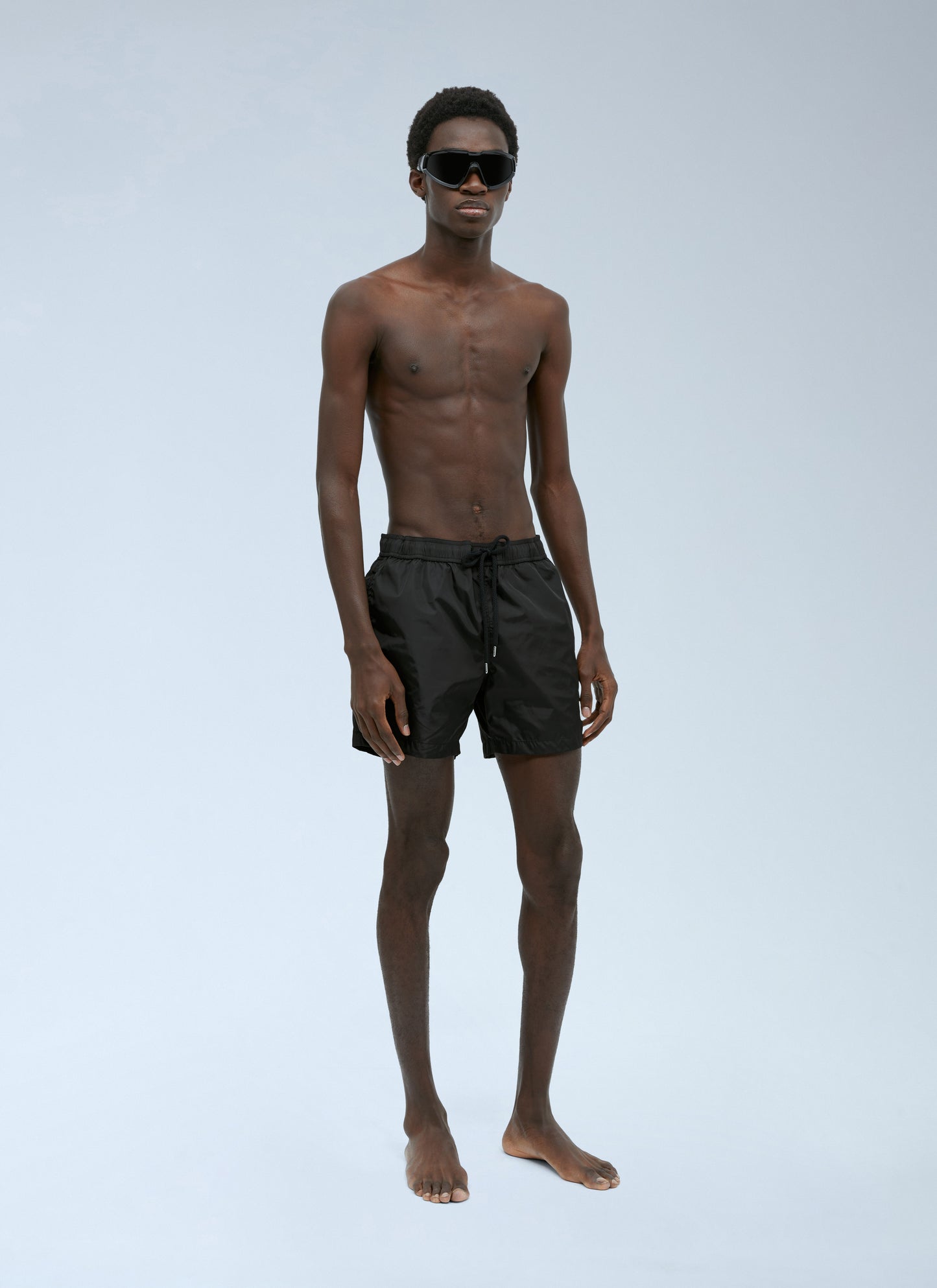Moncler Men Logo Patch Swim Shorts MONCLER