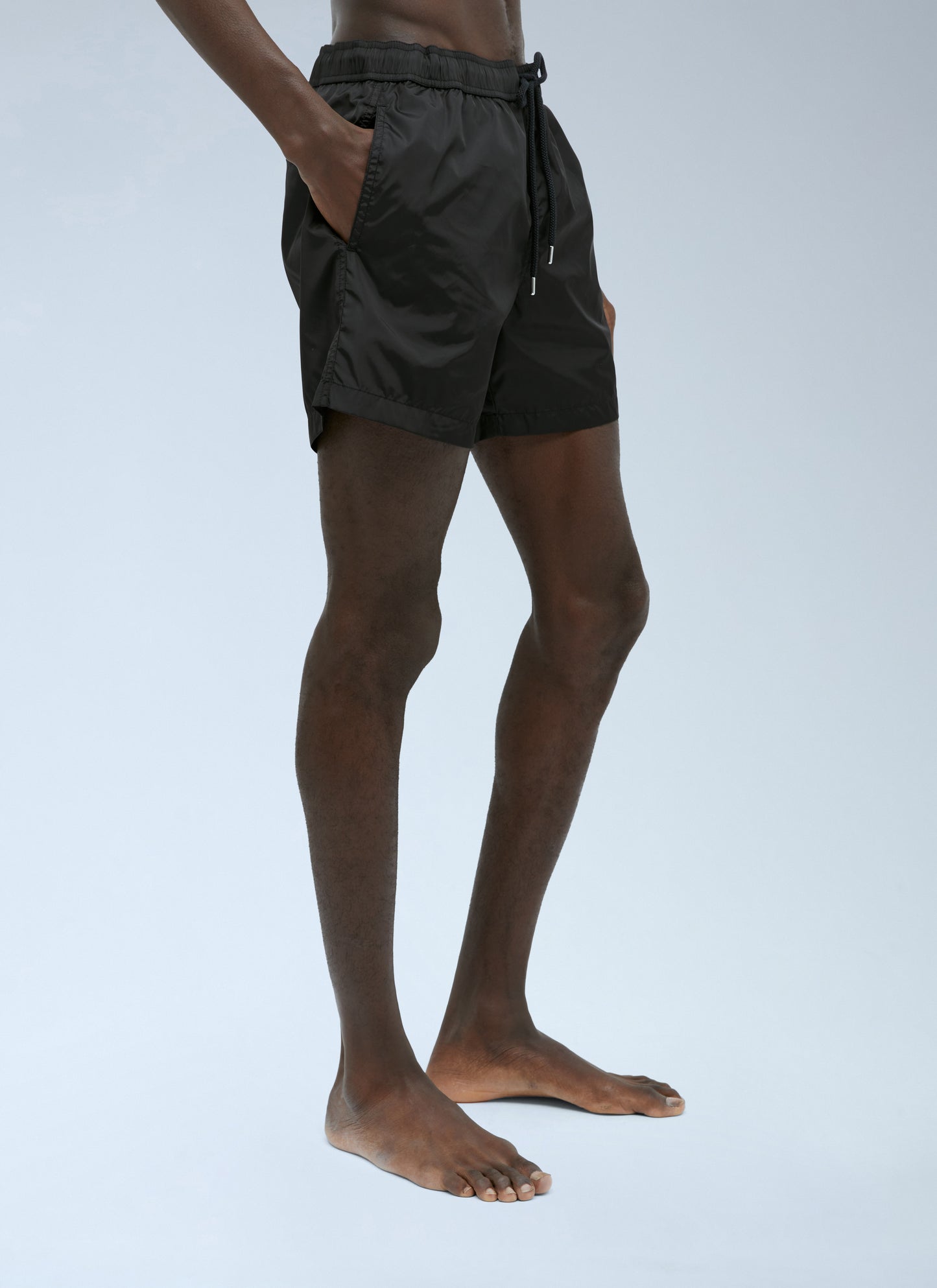Moncler Men Logo Patch Swim Shorts MONCLER