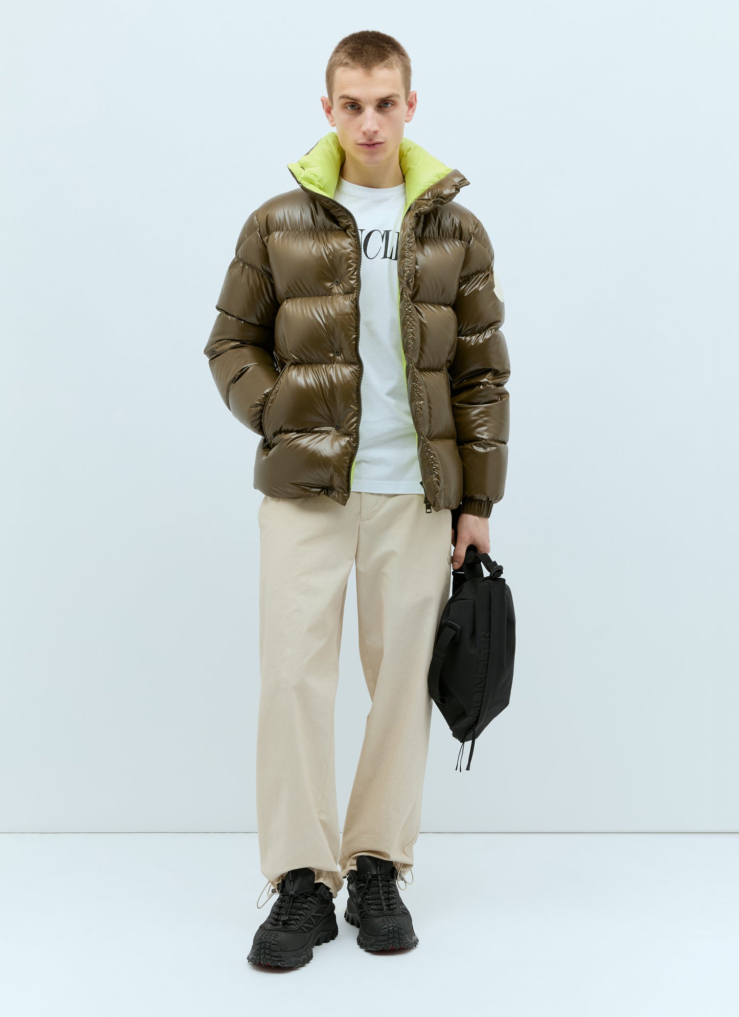Moncler Men Drawstring Poplin Pants MONCLER